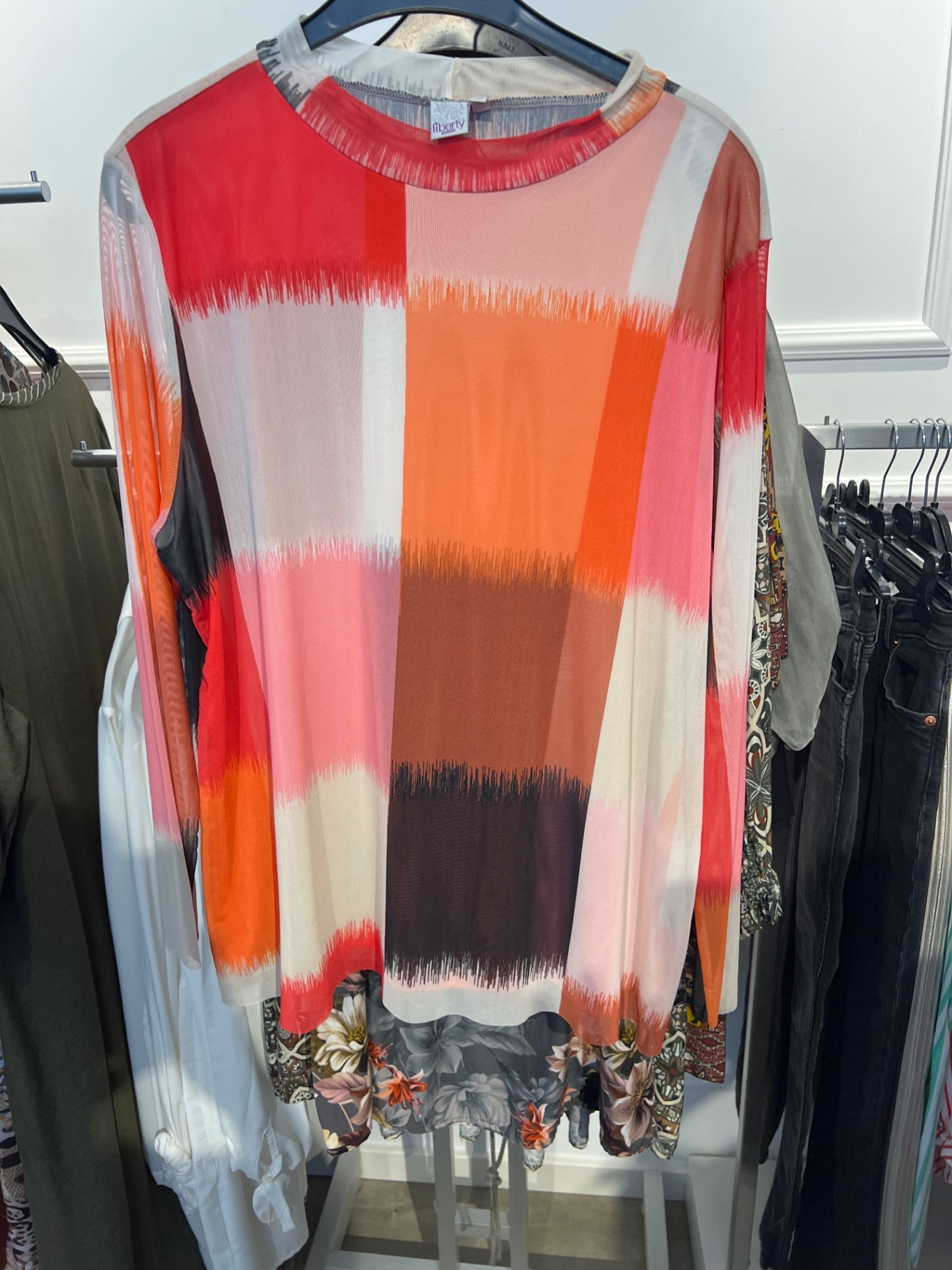 Liberty Bluse Mehrfarbig