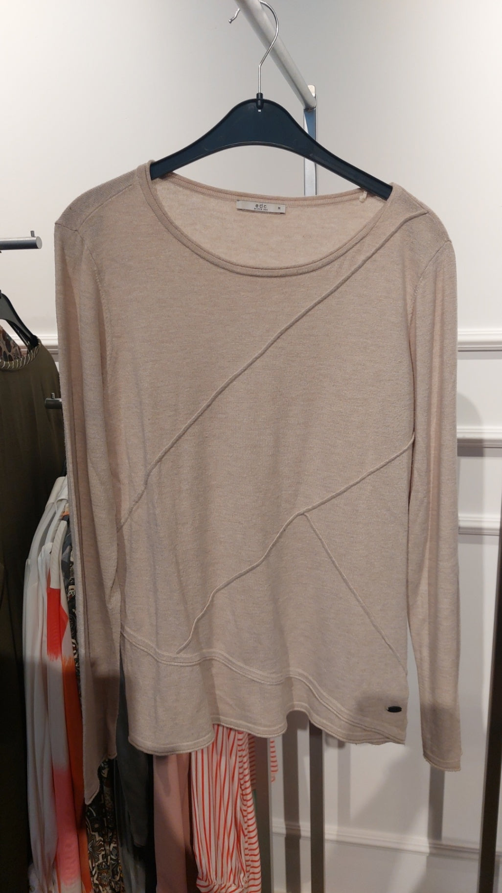 edc Pullover Beige