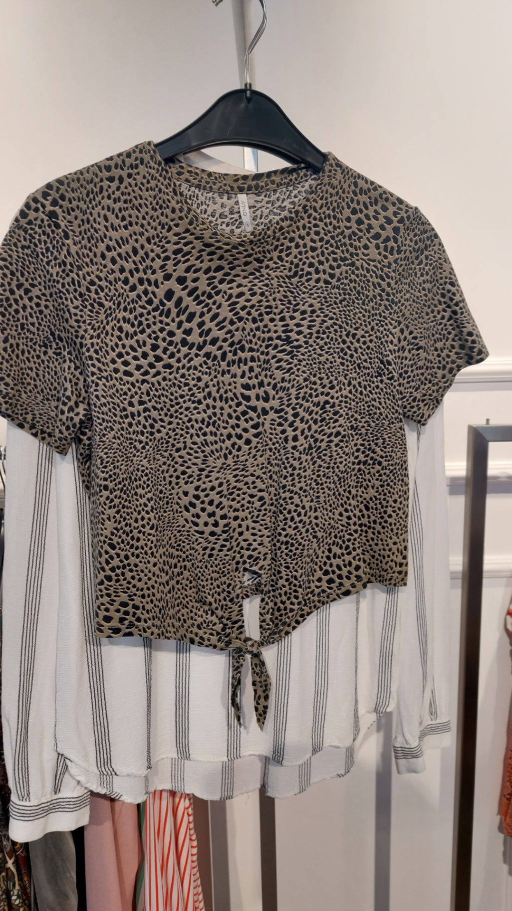 Only T-Shirt Leopard Muster