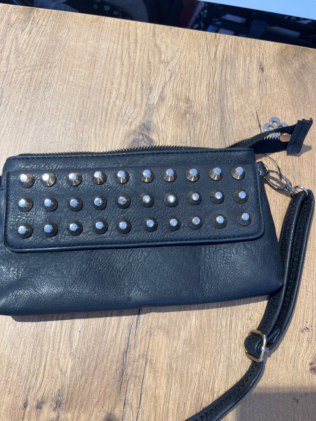 Ich weiß es nicht Handtasche Schwarz