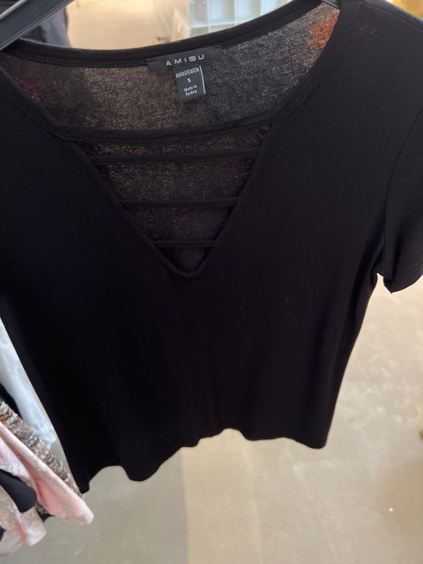 Amisu T-Shirt Schwarz