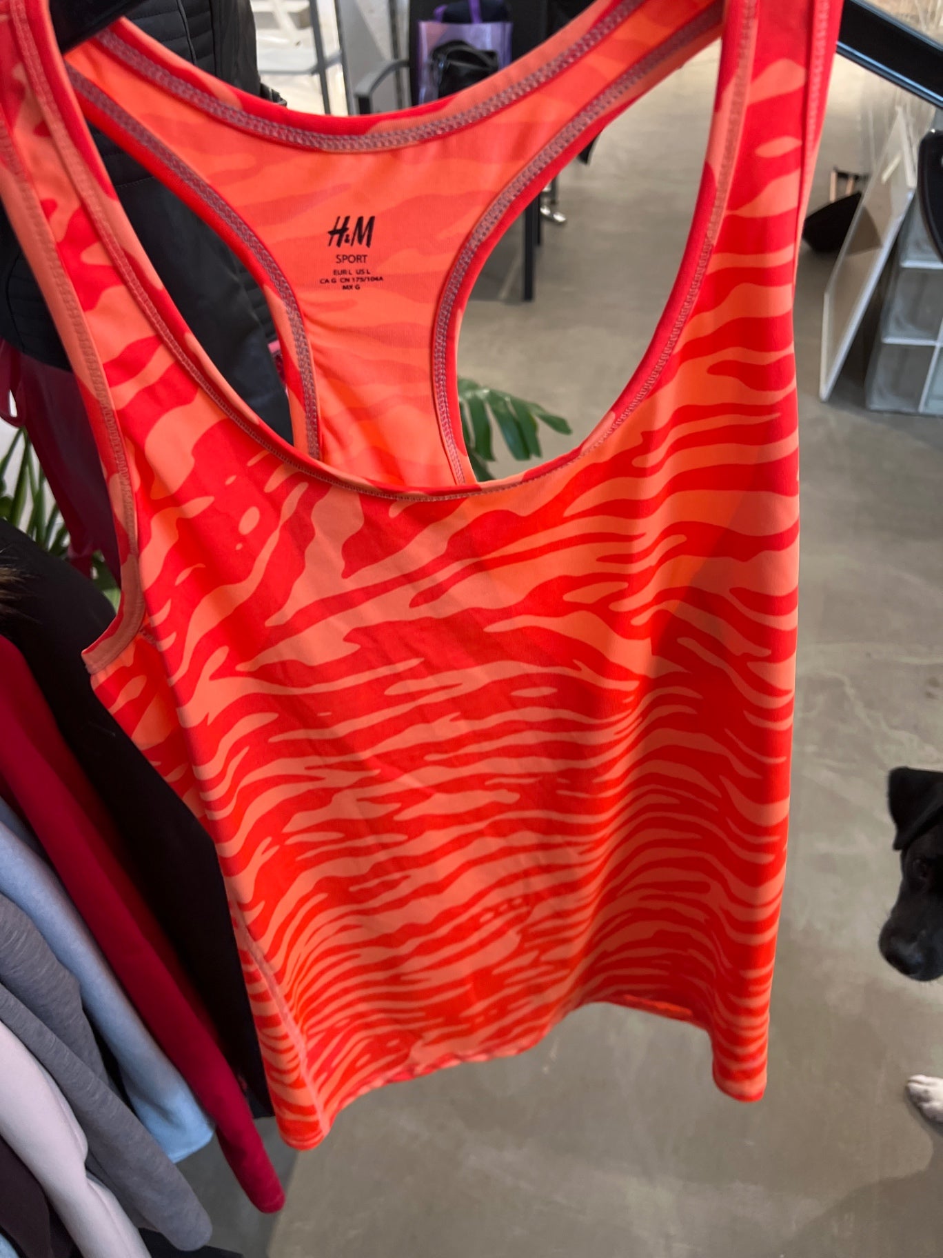 H&M Sporttop Rot und Orange
