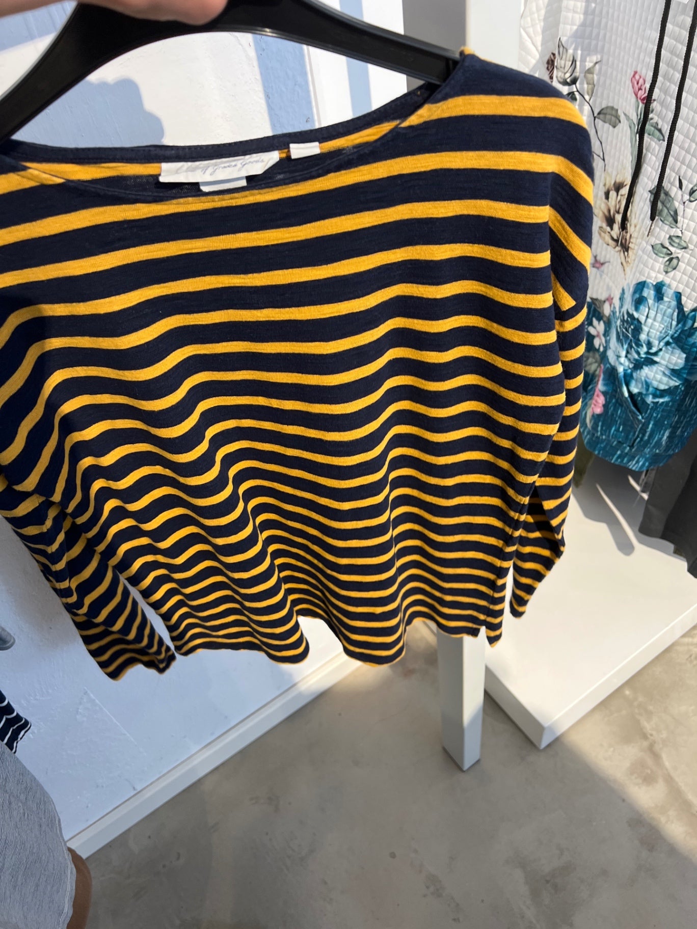H&M Pullover Gelb und Dunkelblau