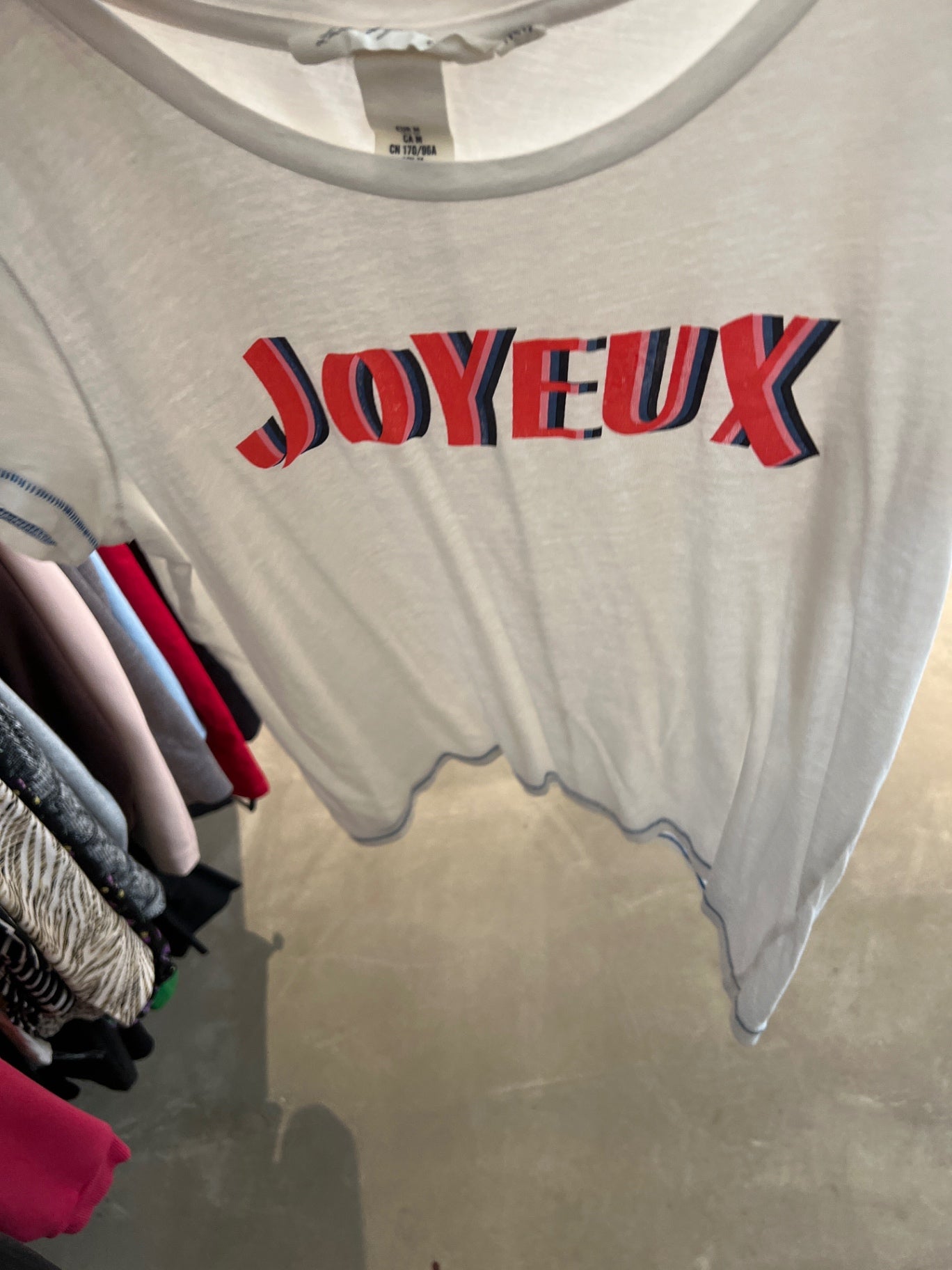 H&M T-Shirt Weiß