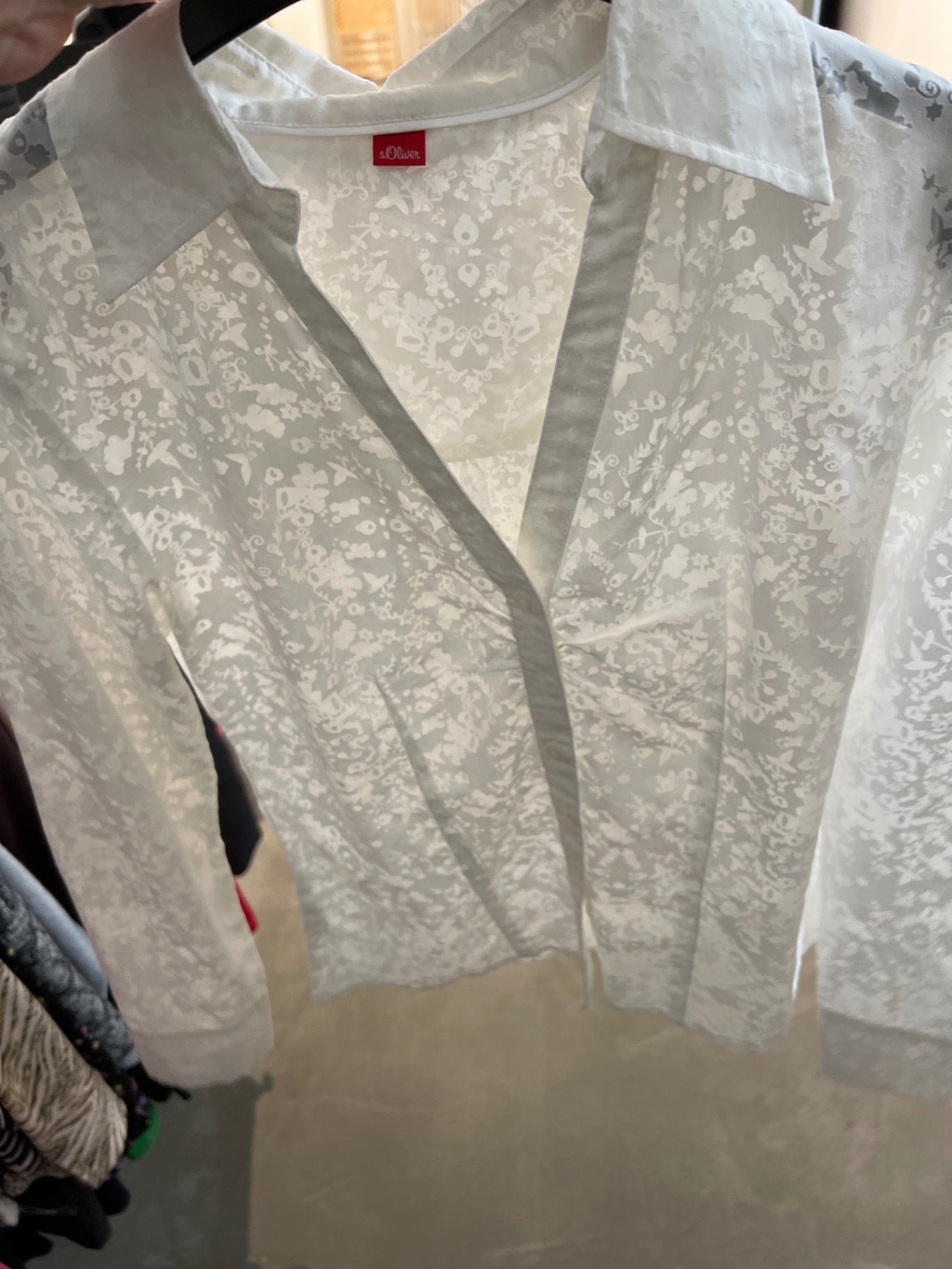 s.Oliver Bluse Weiß