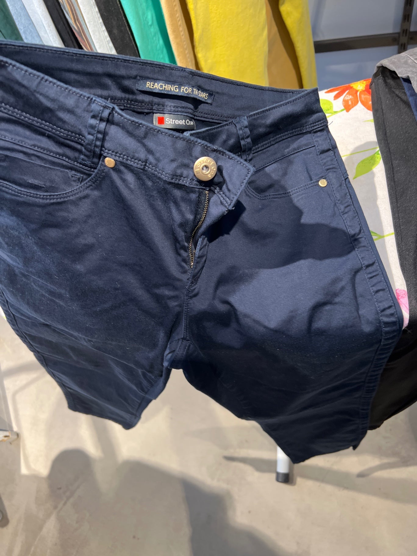 Street One Kurze Hose Blau