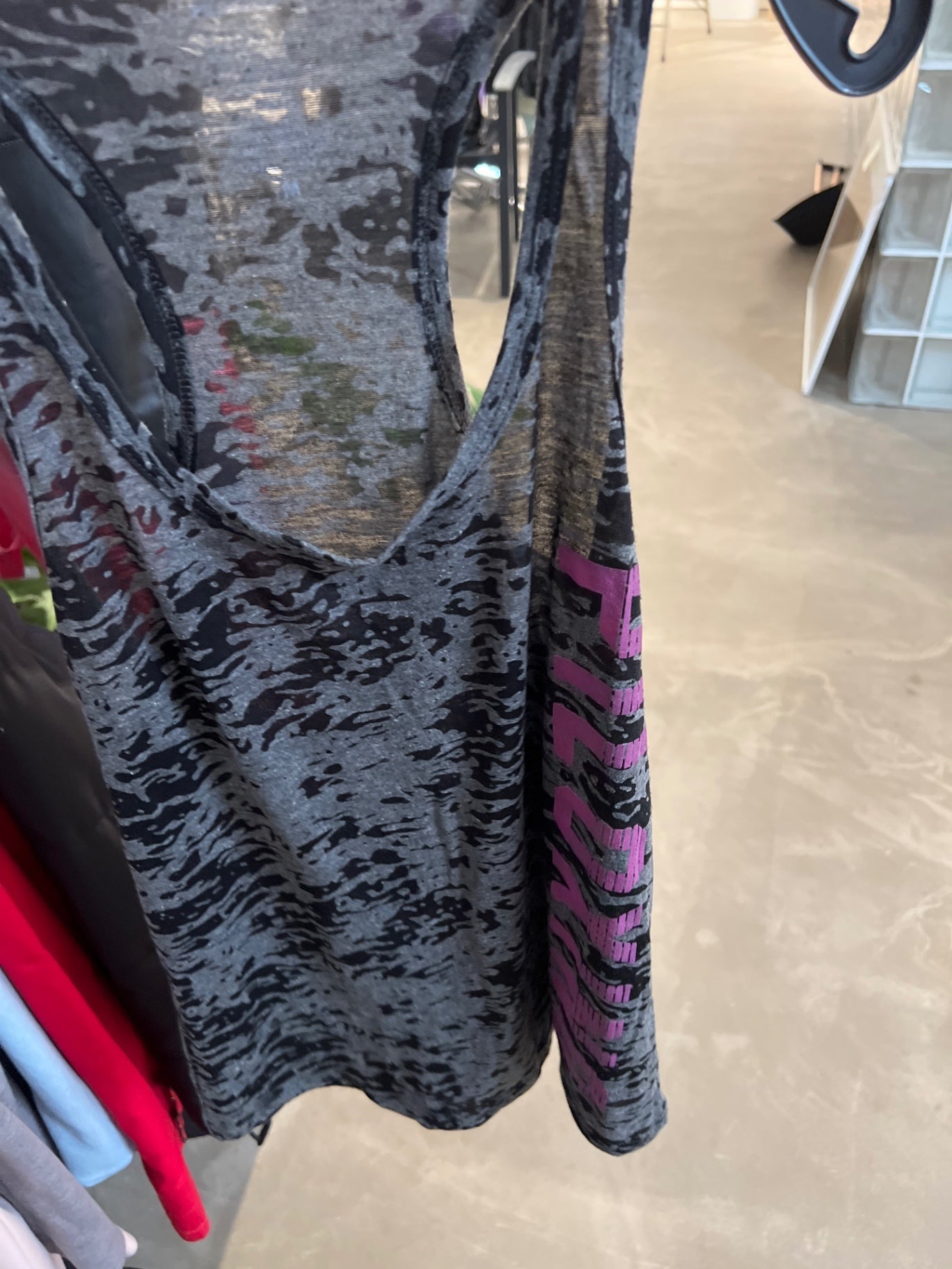 Unbekannt Tank-Top Grau