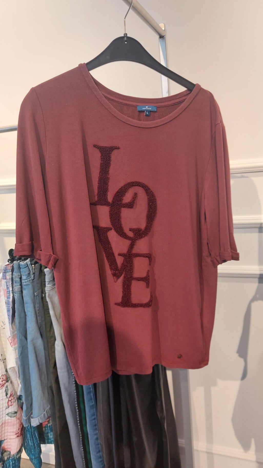 Tom Tailor T-Shirt Rot