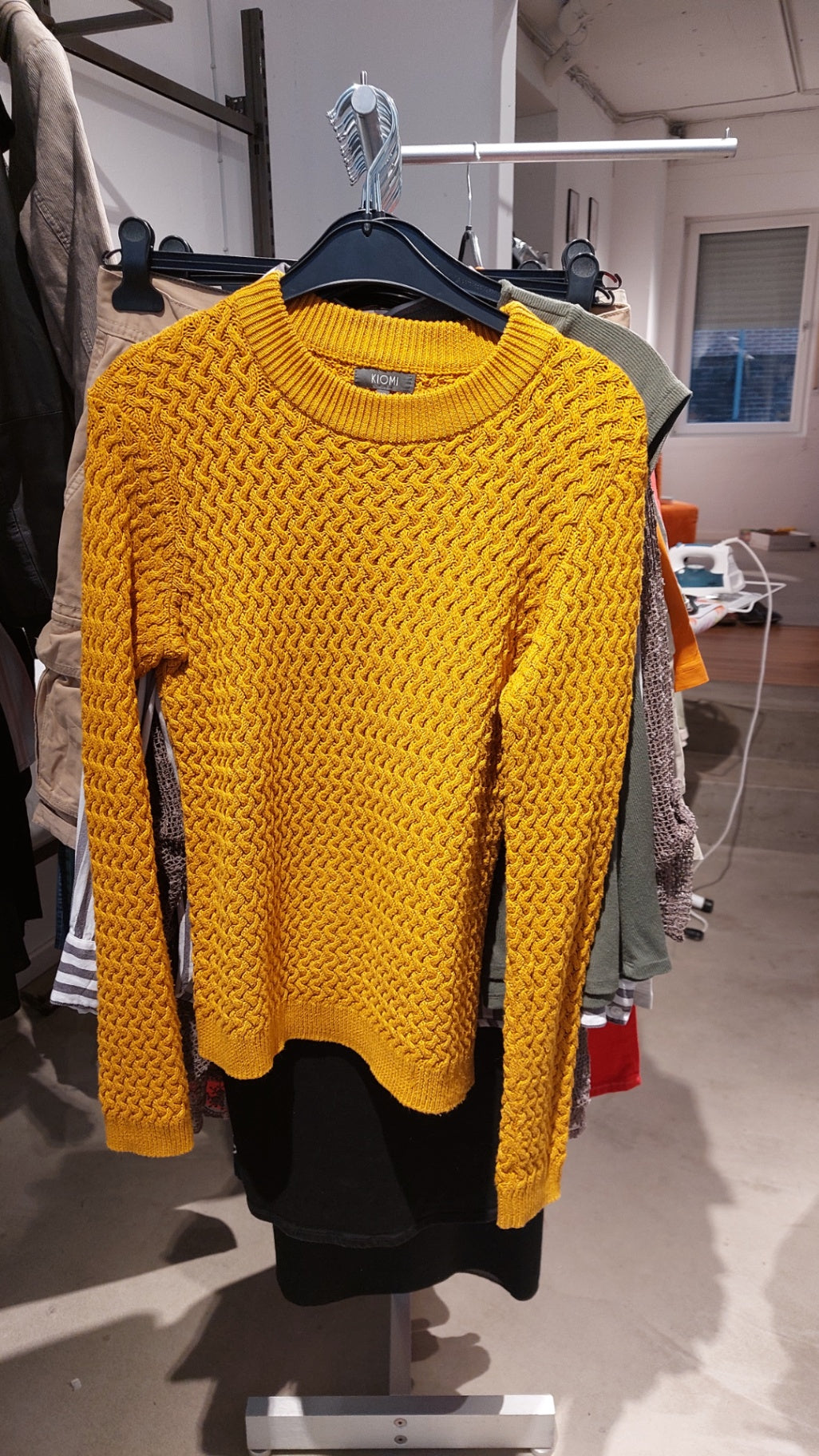 Kiomi Pullover Senfgelb