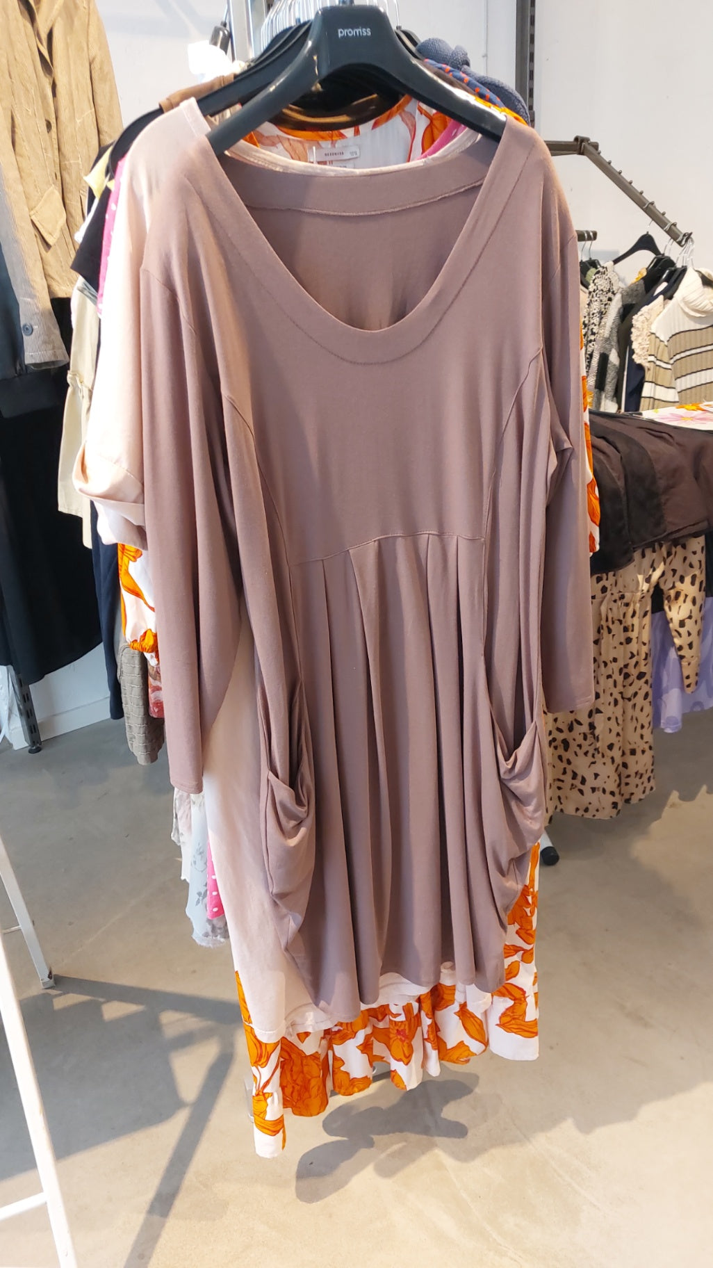 New Jersey Kleid Taupe