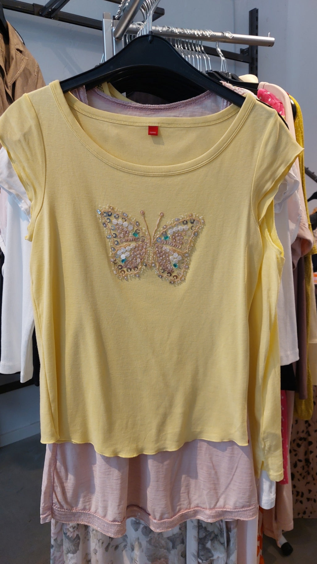 Esprit T-Shirt Gelb