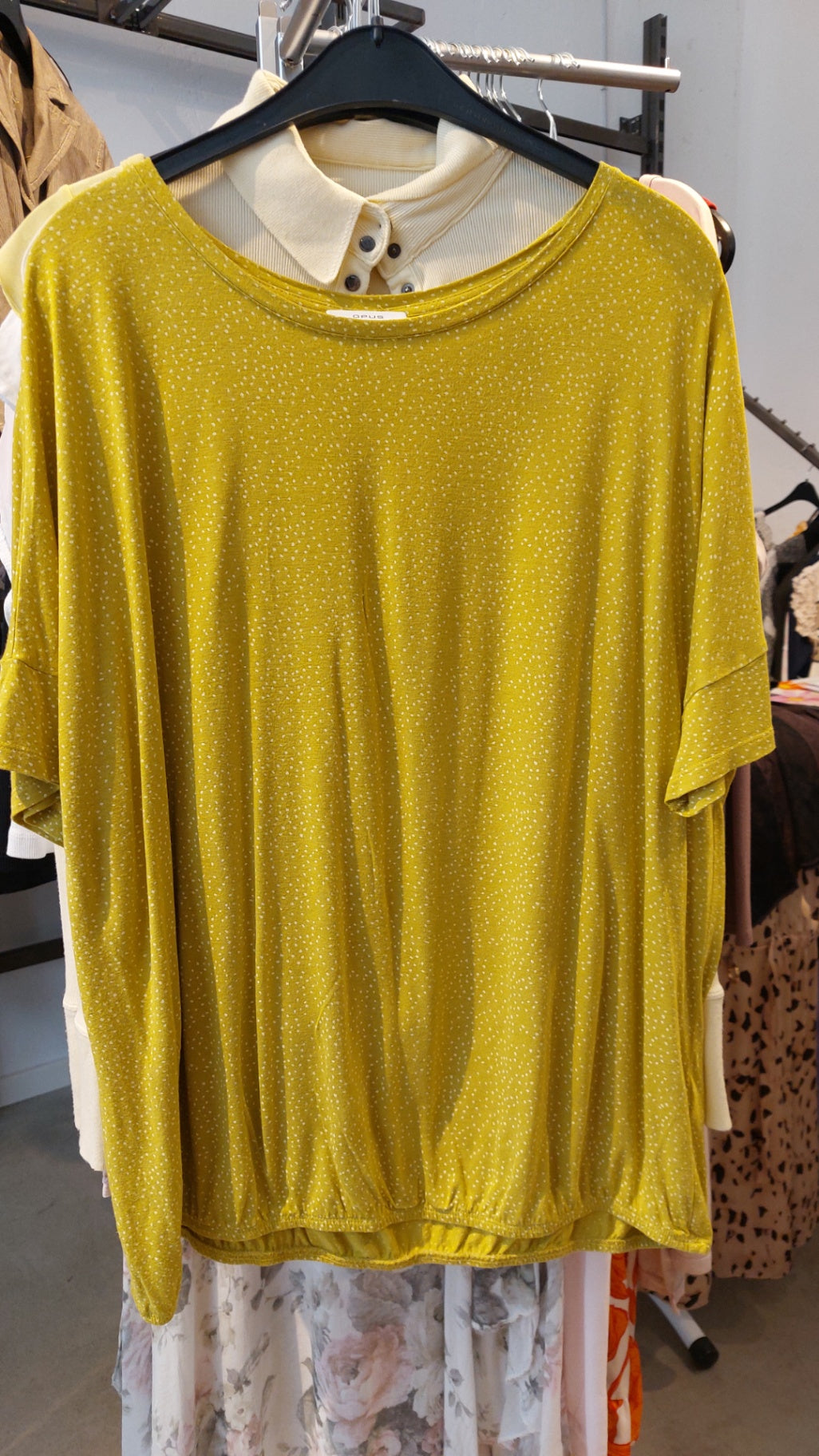 Opus T-Shirt Gelb