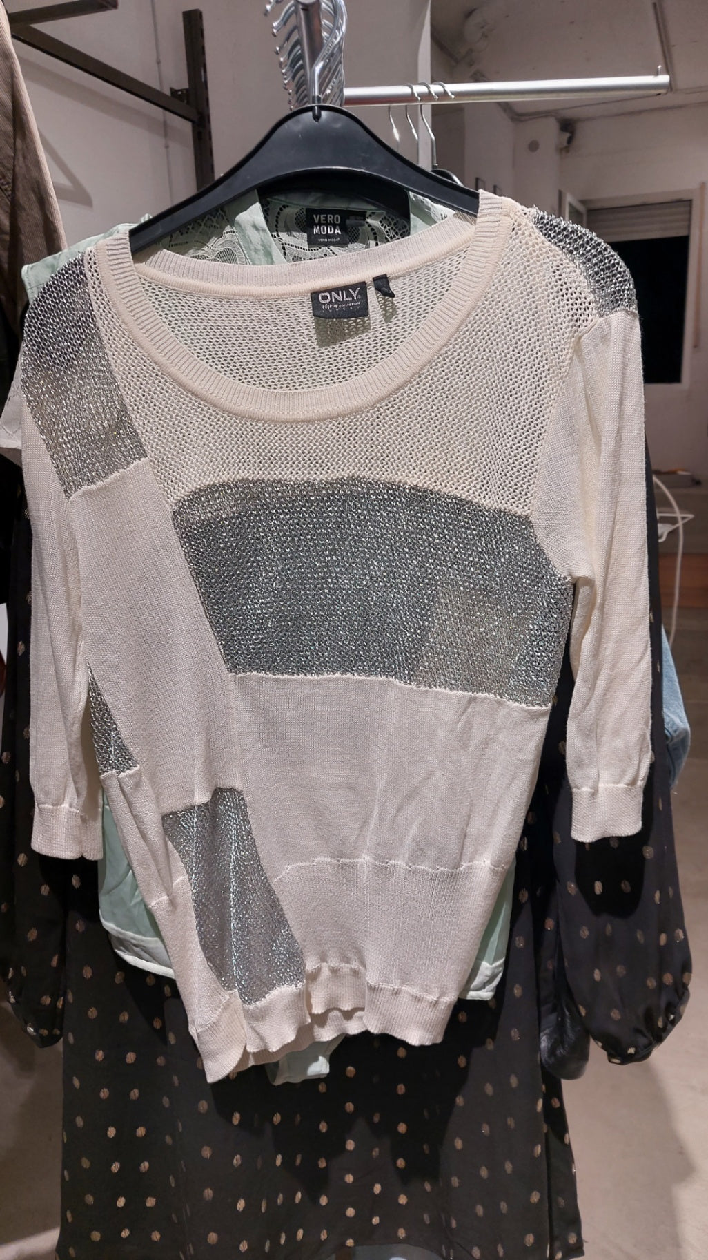 Only Pullover Weiß