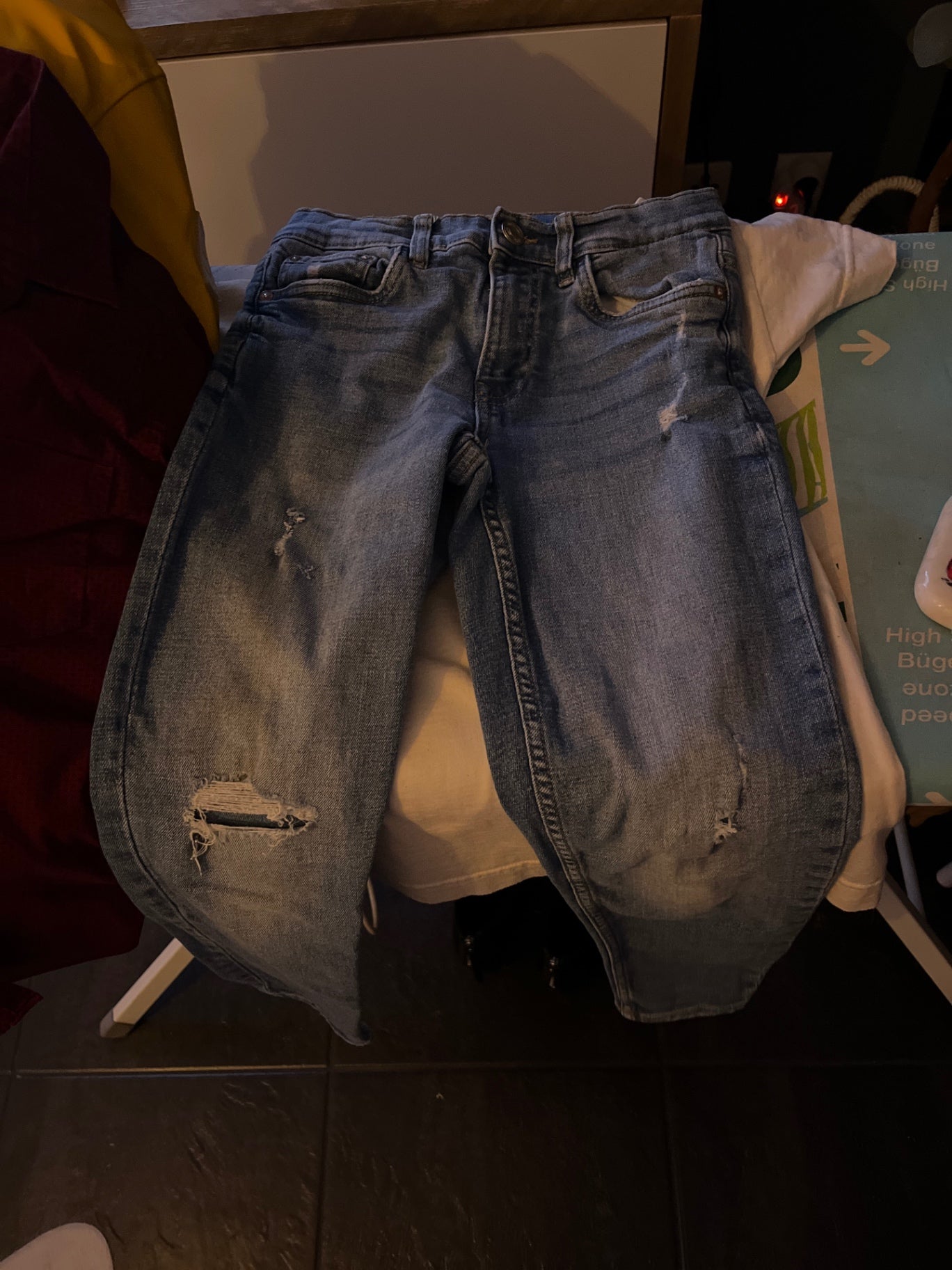 Zara Jeans Blau