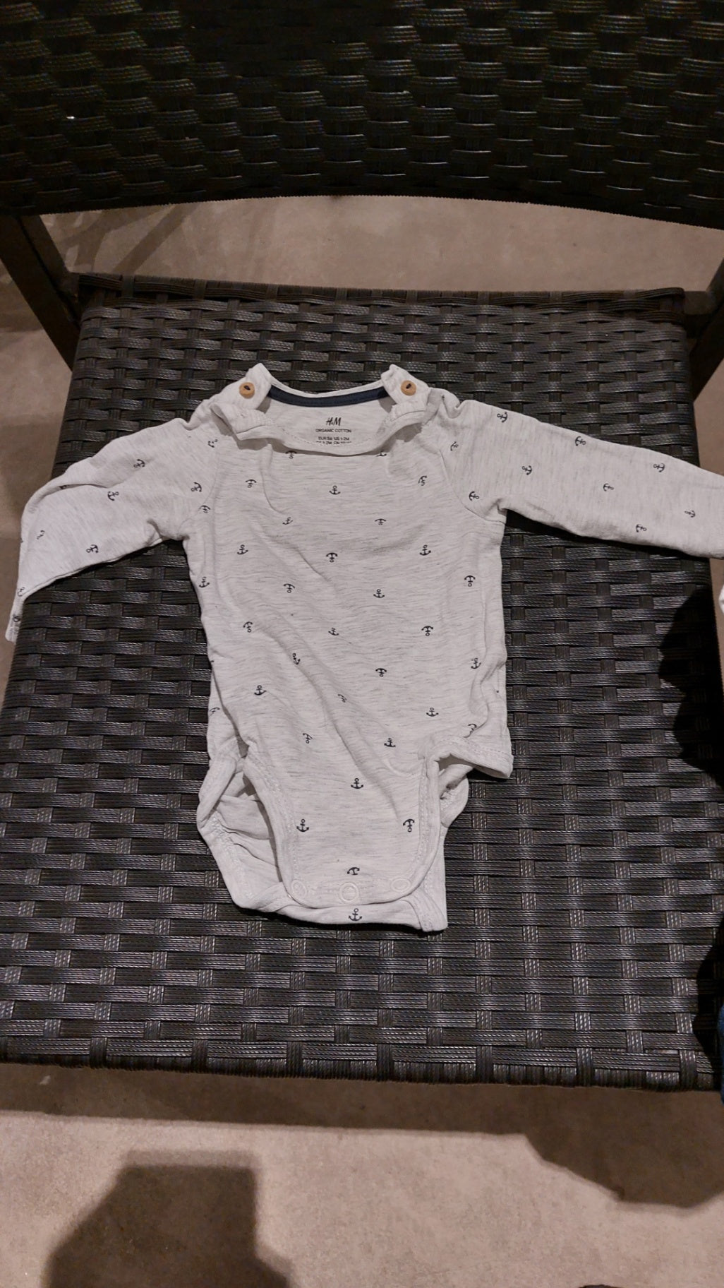 H&M Strampler Grau