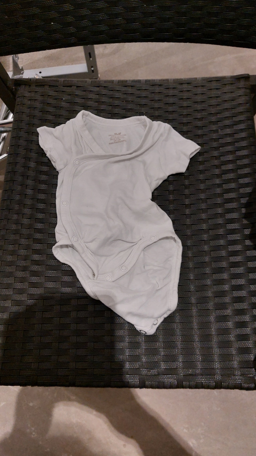 H&M Baby-Body Weiß