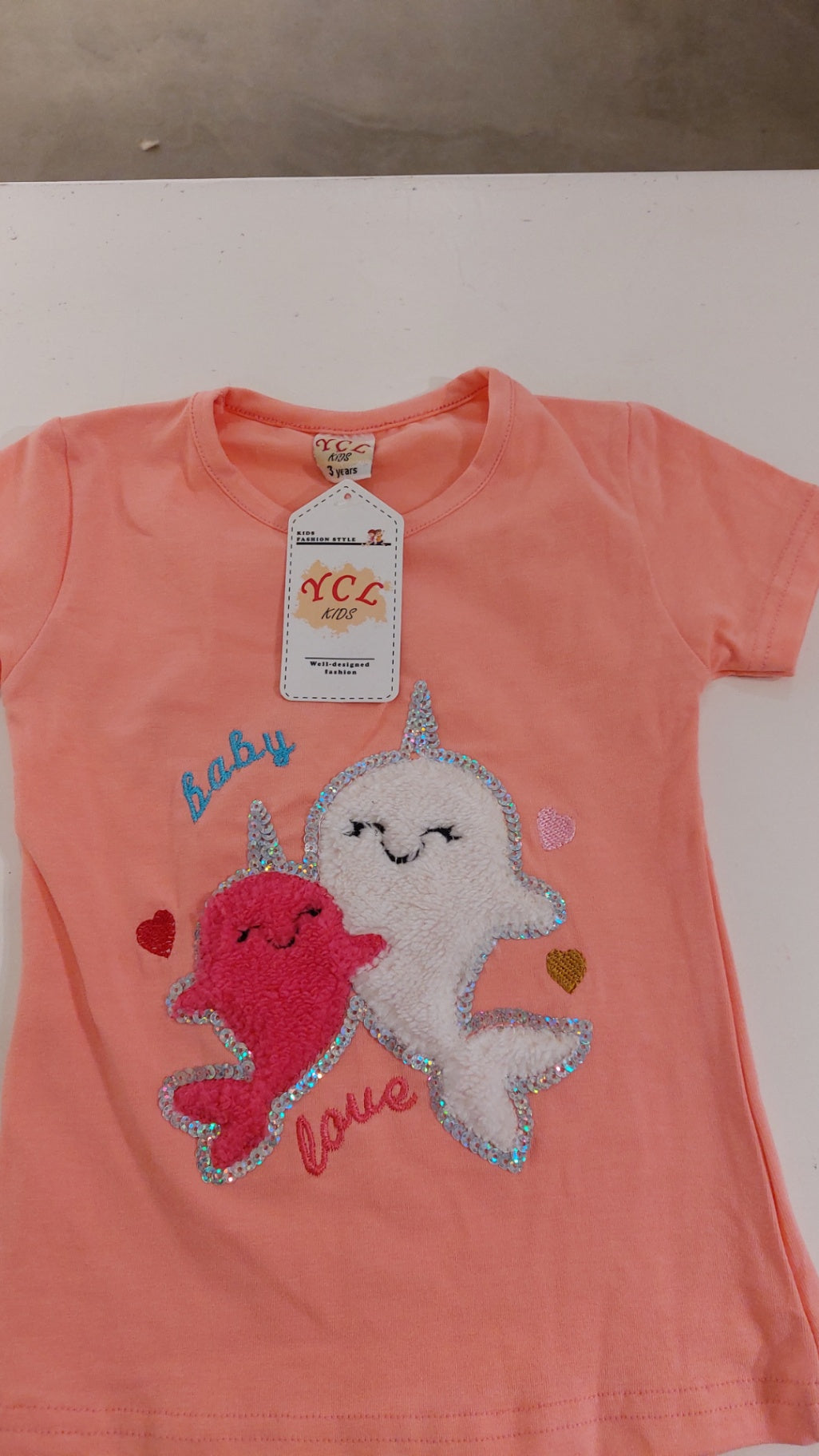 YCL Kids T-Shirt Rosa