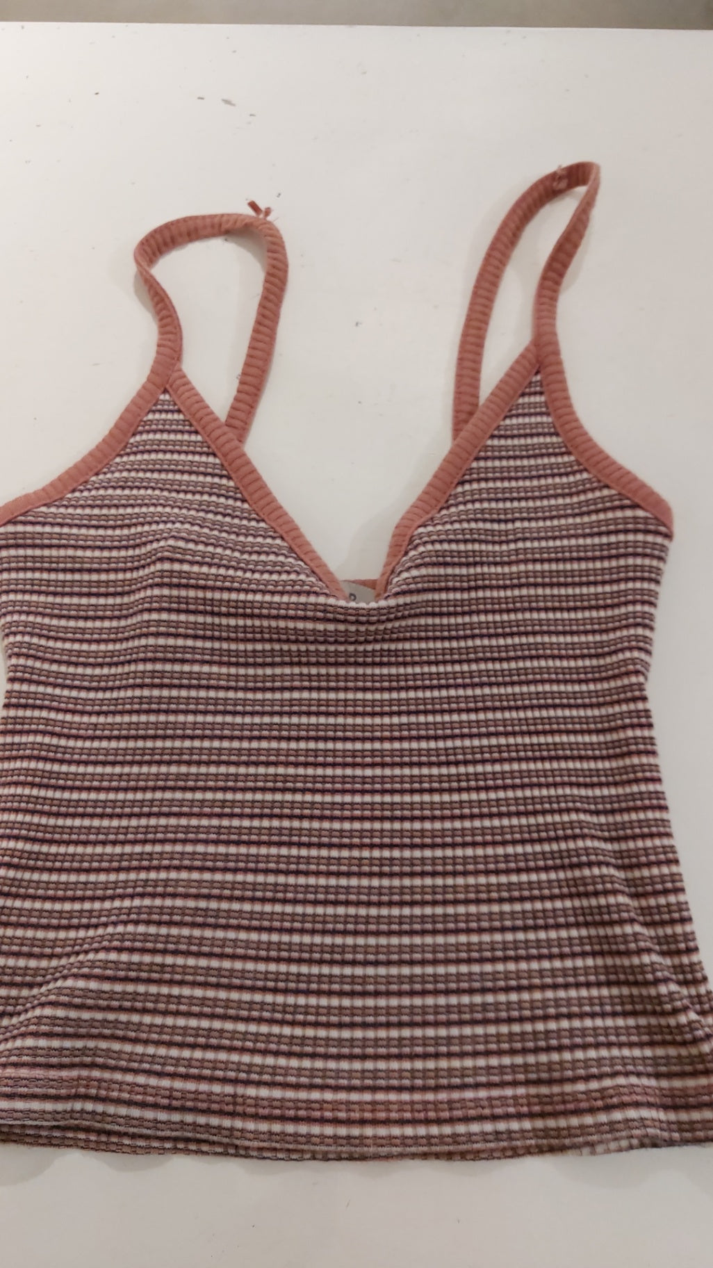 Pull&Bear Spaghettiträger-Top Gestreift