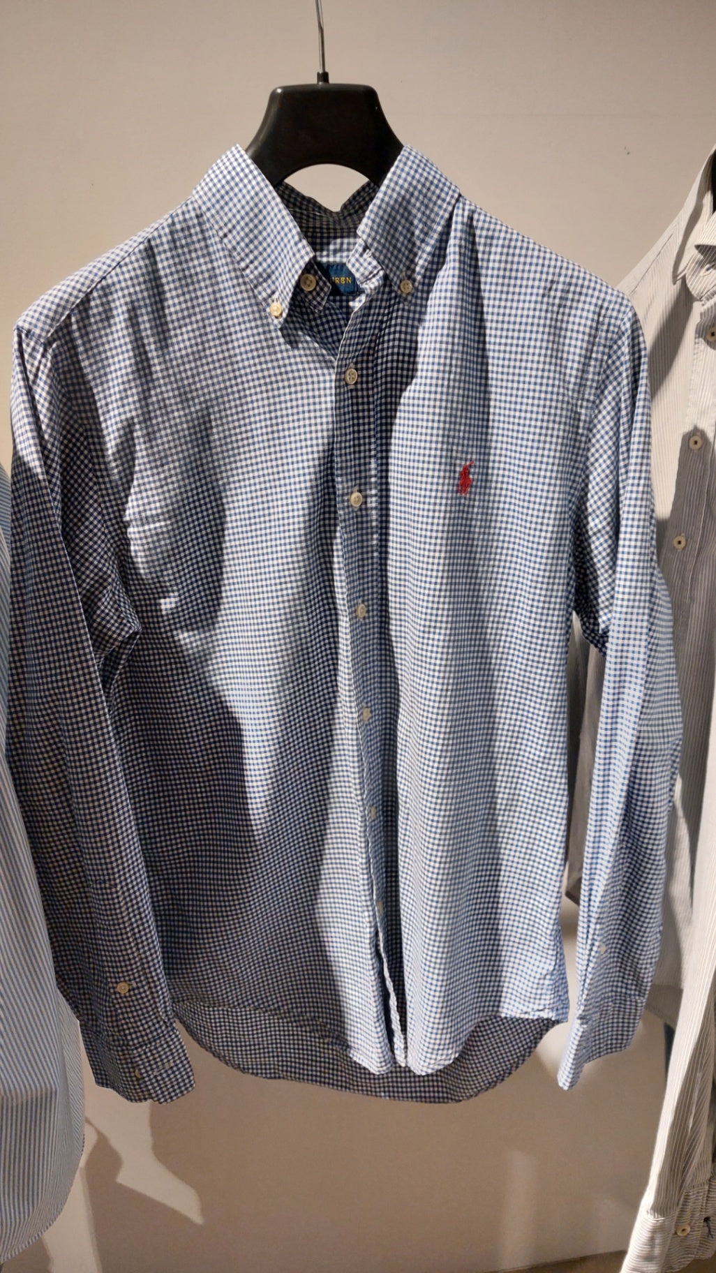 Polo Ralph Lauren Hemd Blau und Weiß kariert