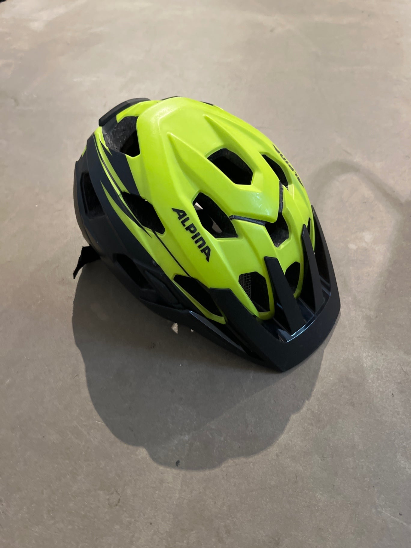 Alpina Fahrradhelm Gelb