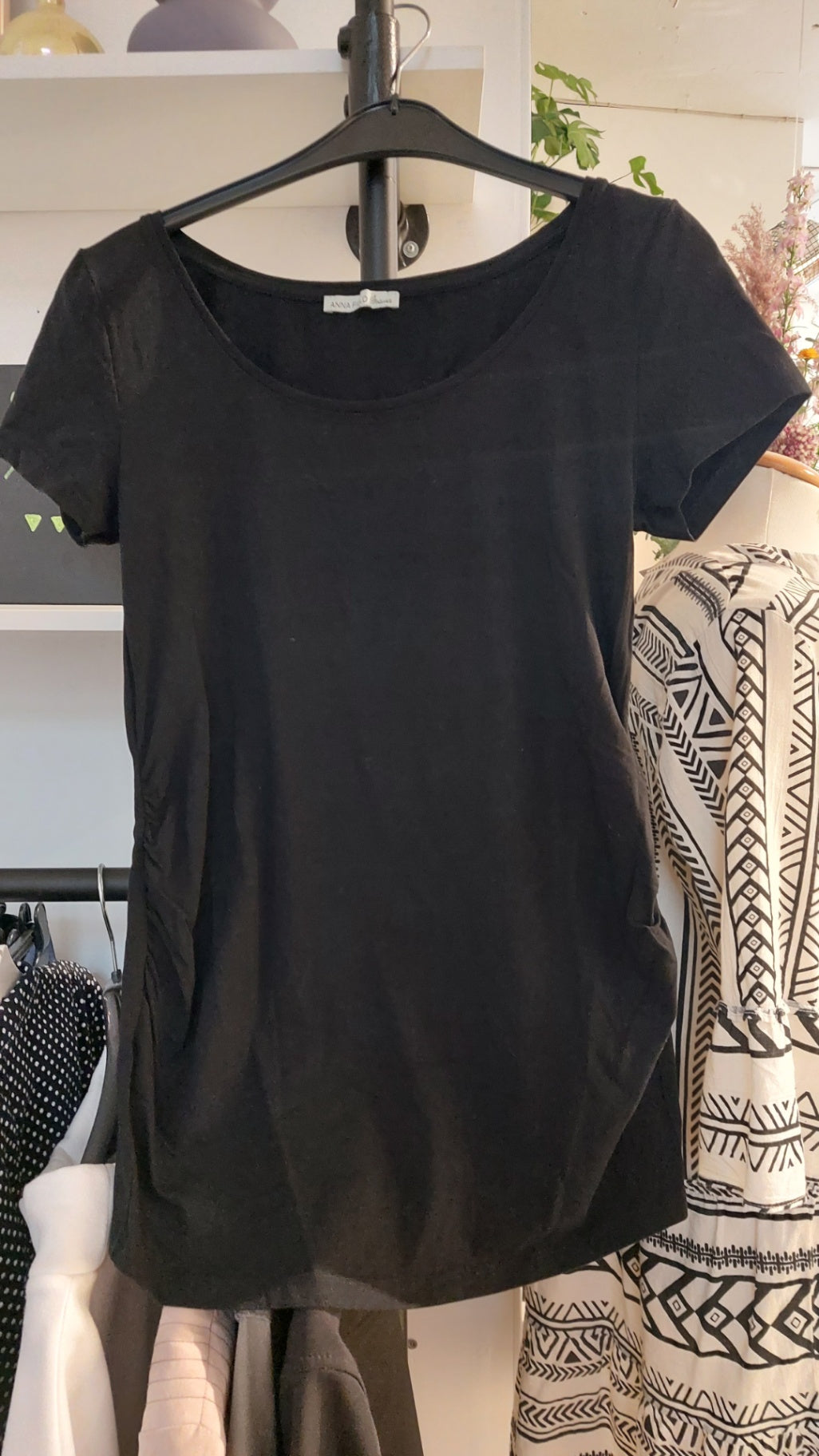 Anna Field Mama T-Shirt Schwarz