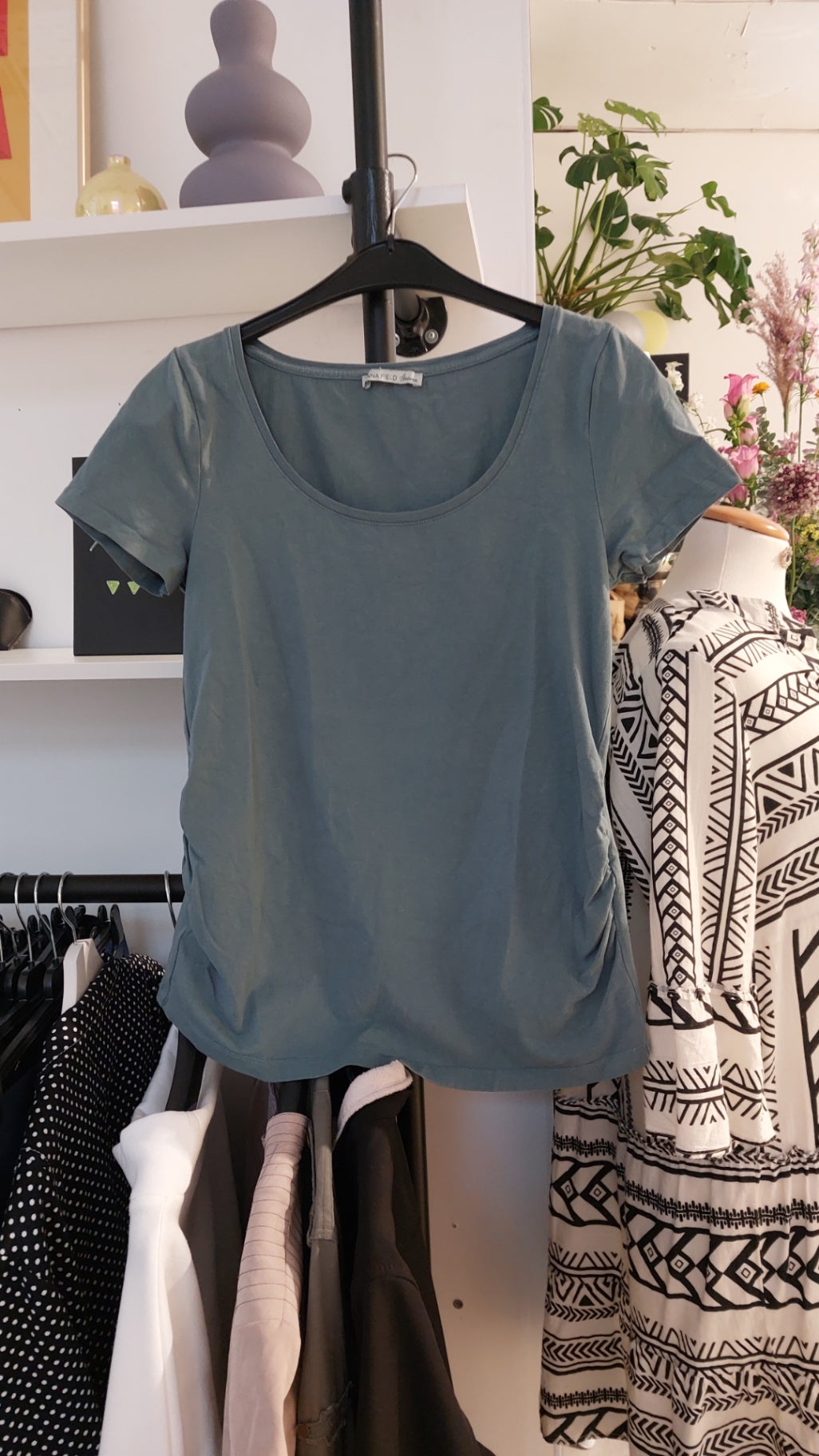 Anna Field Mama T-Shirt Petrol