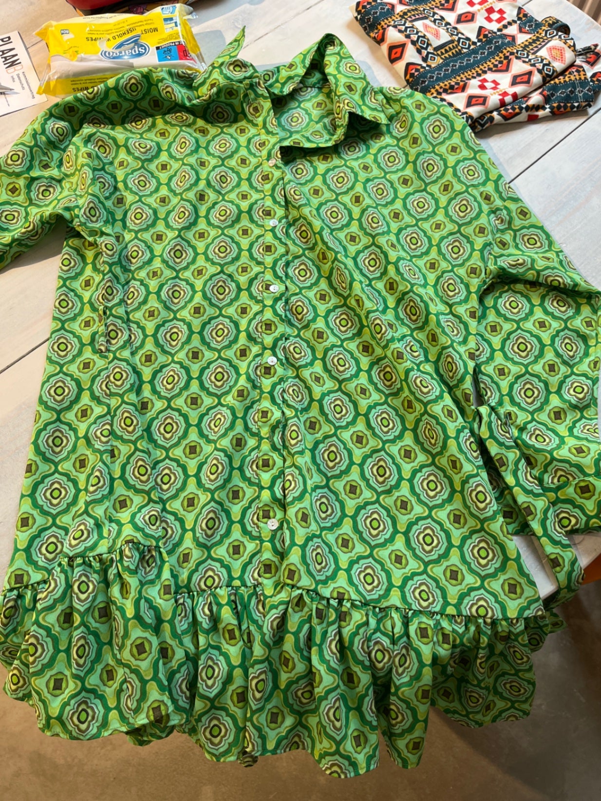 Zara Kleid Grün