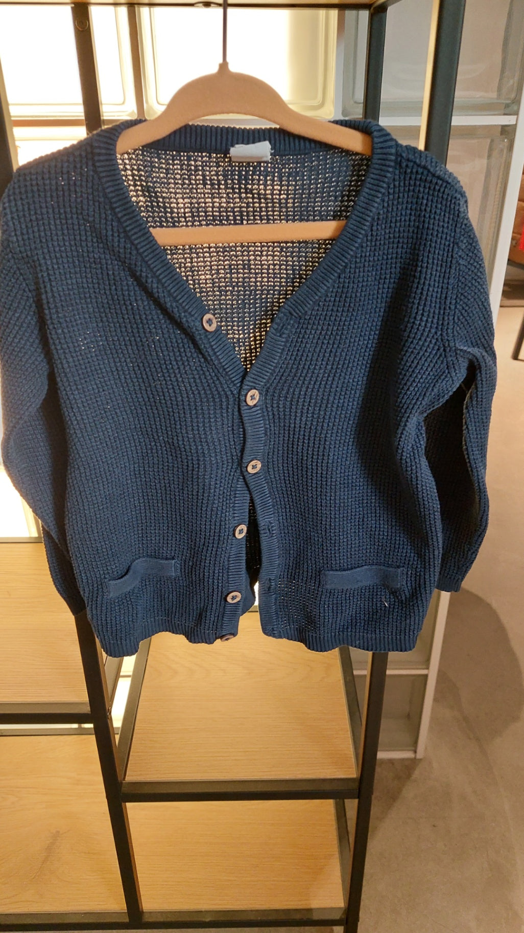 HM Strickjacke Blau
