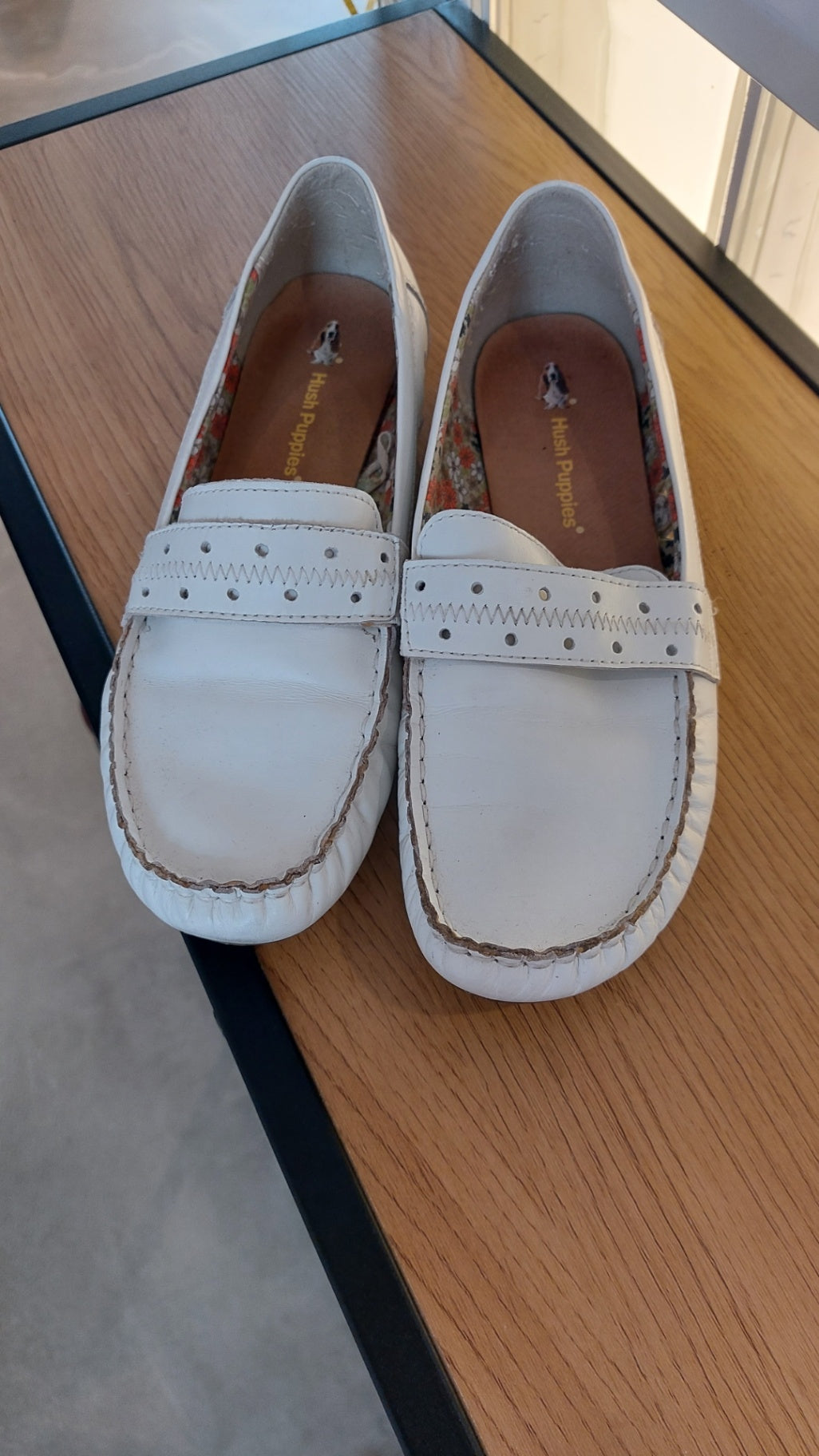 Hush Puppies Mokassins Weiß