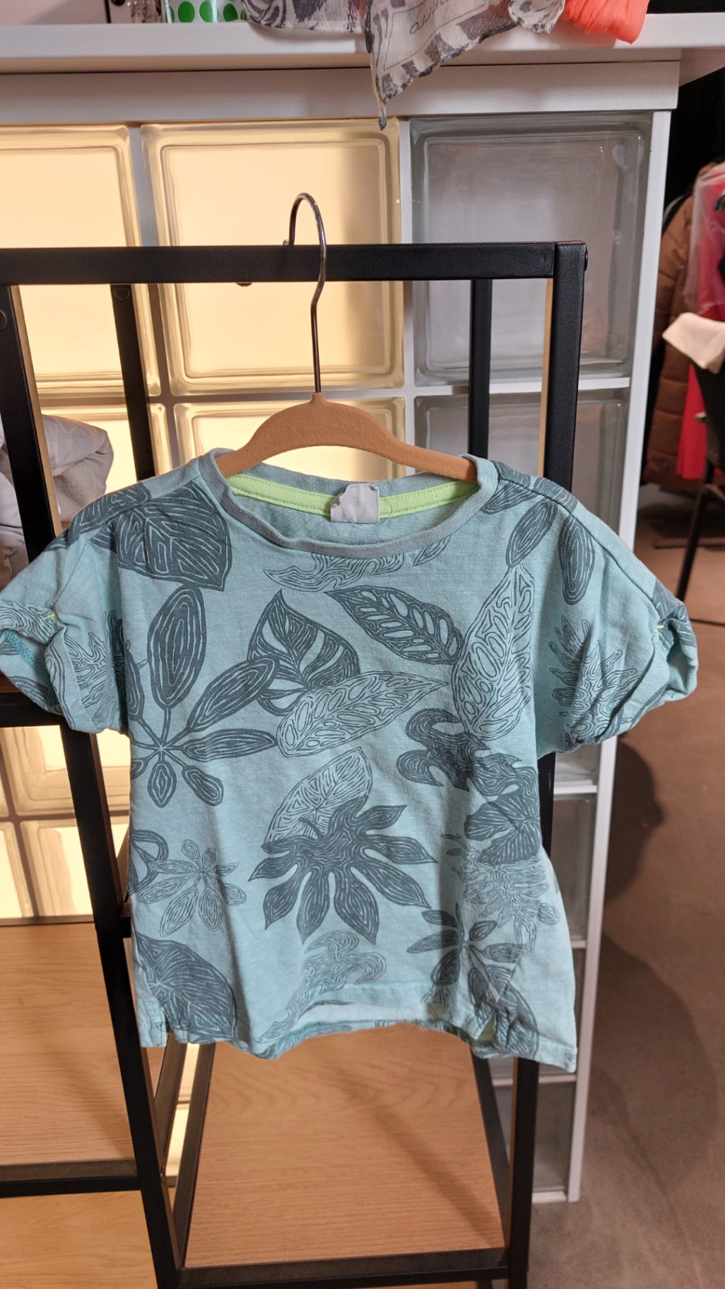 Hema T-Shirt Blau