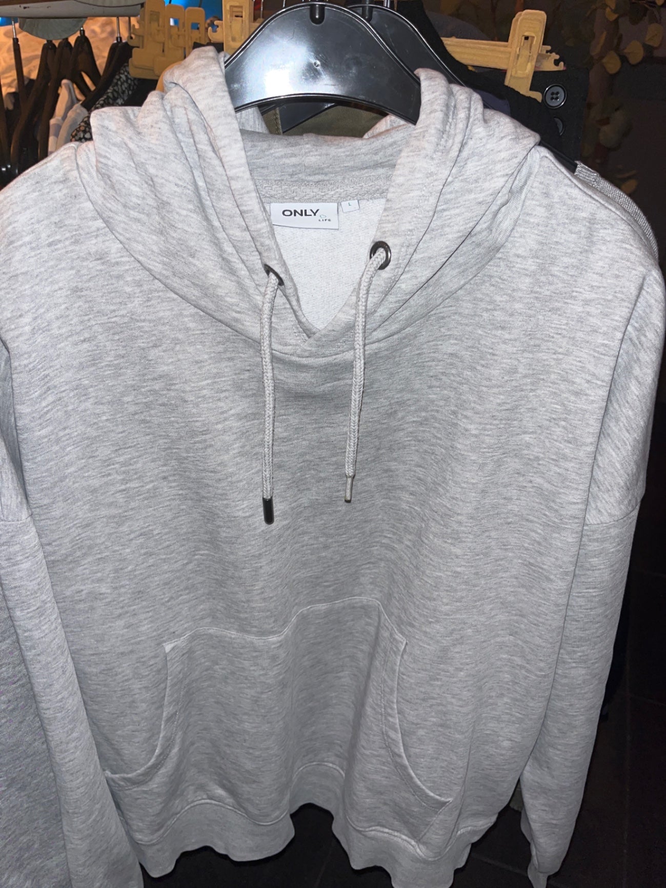 ONLY Hoodie Grau