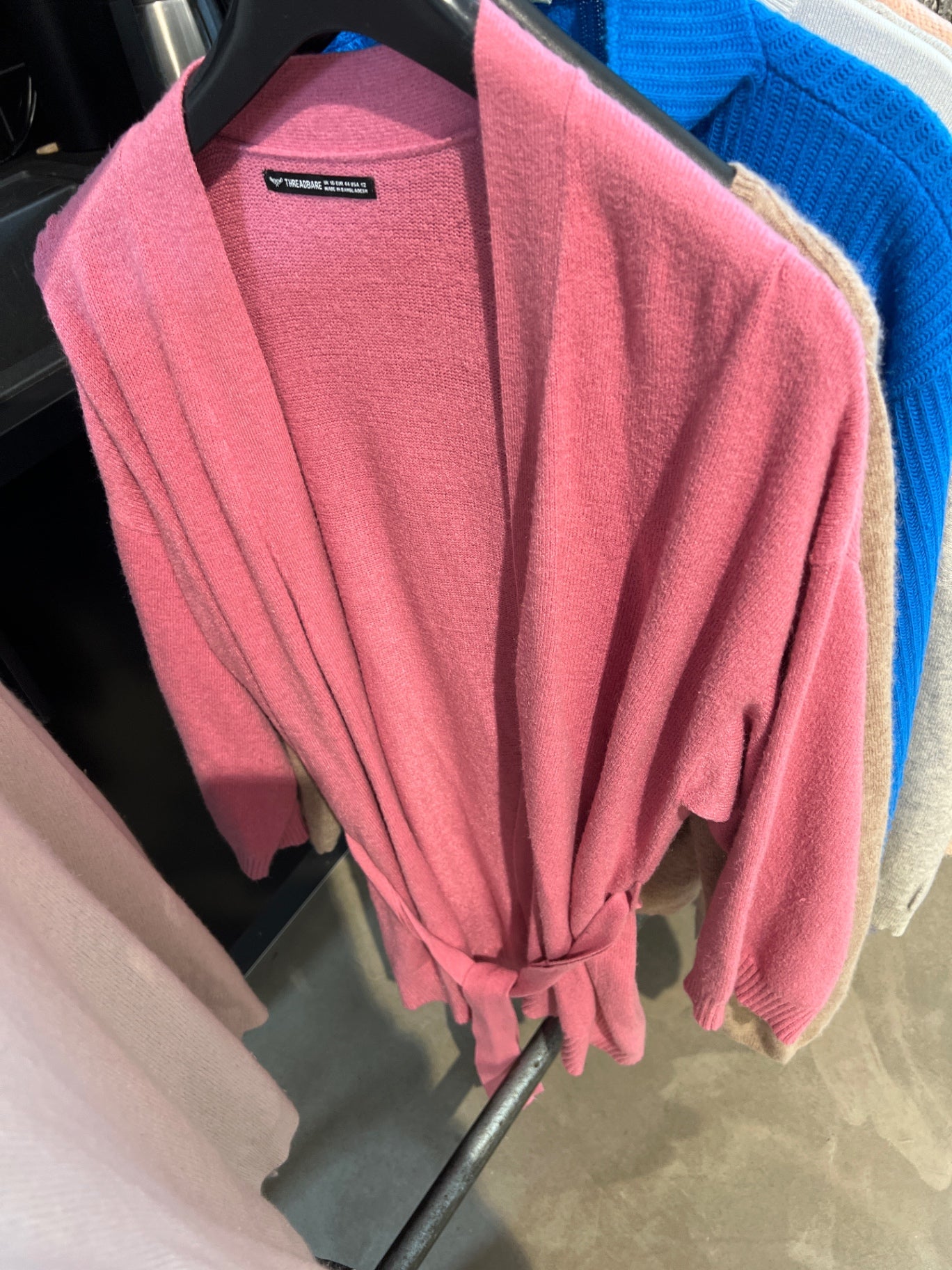 Threadbare Cardigan Rosa