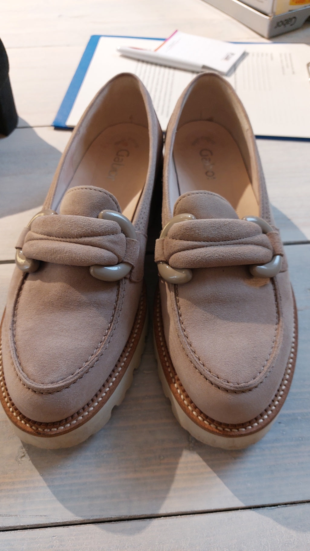 Gabor Loafer Beige SOMMER AUSVERKAUF