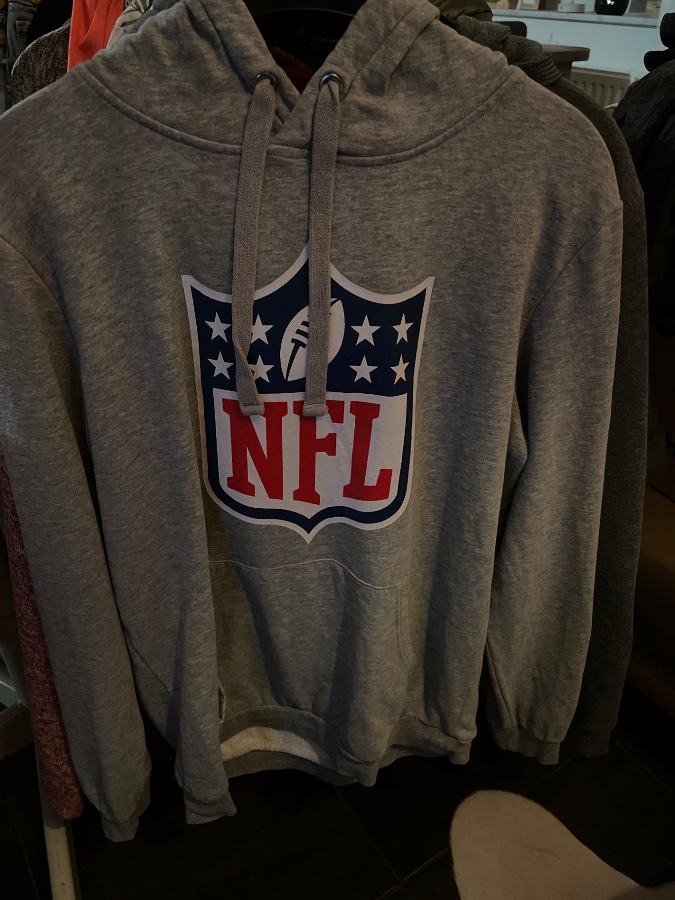 NFL Hoodie Grau
