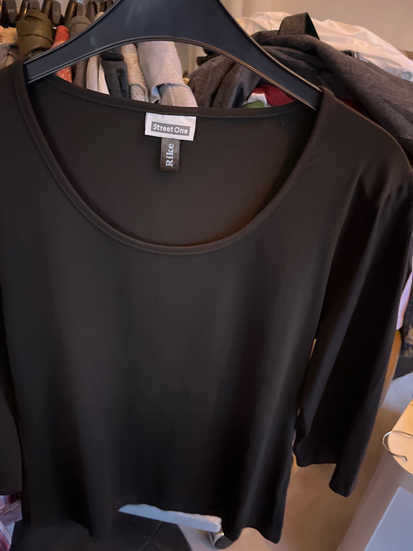 Street One Rike Langarmshirt Schwarz