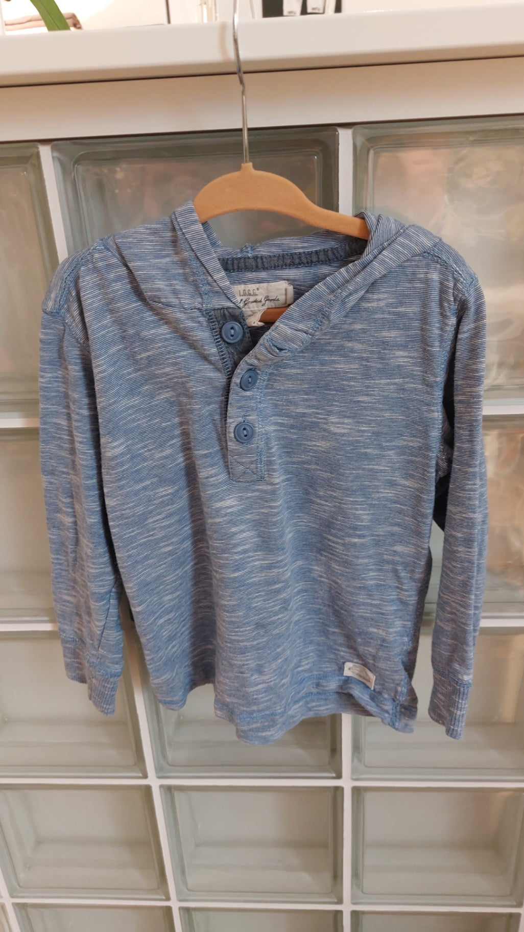 L.O.G.G. Langarmshirt Blau