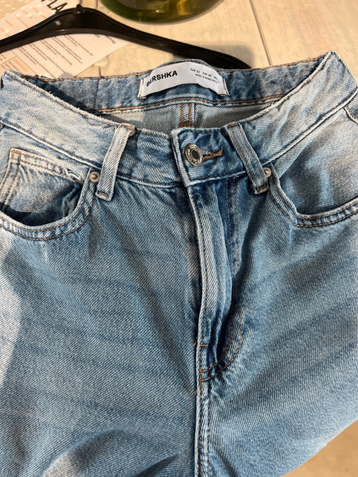 Bershka Jeans Blau
