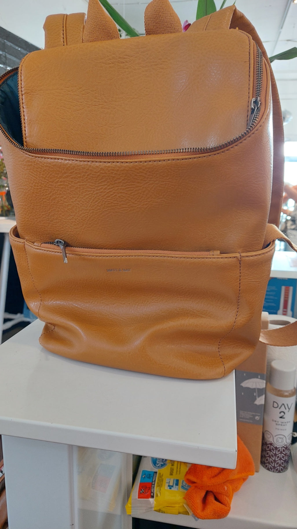 Matt & Nat Rucksack Braun