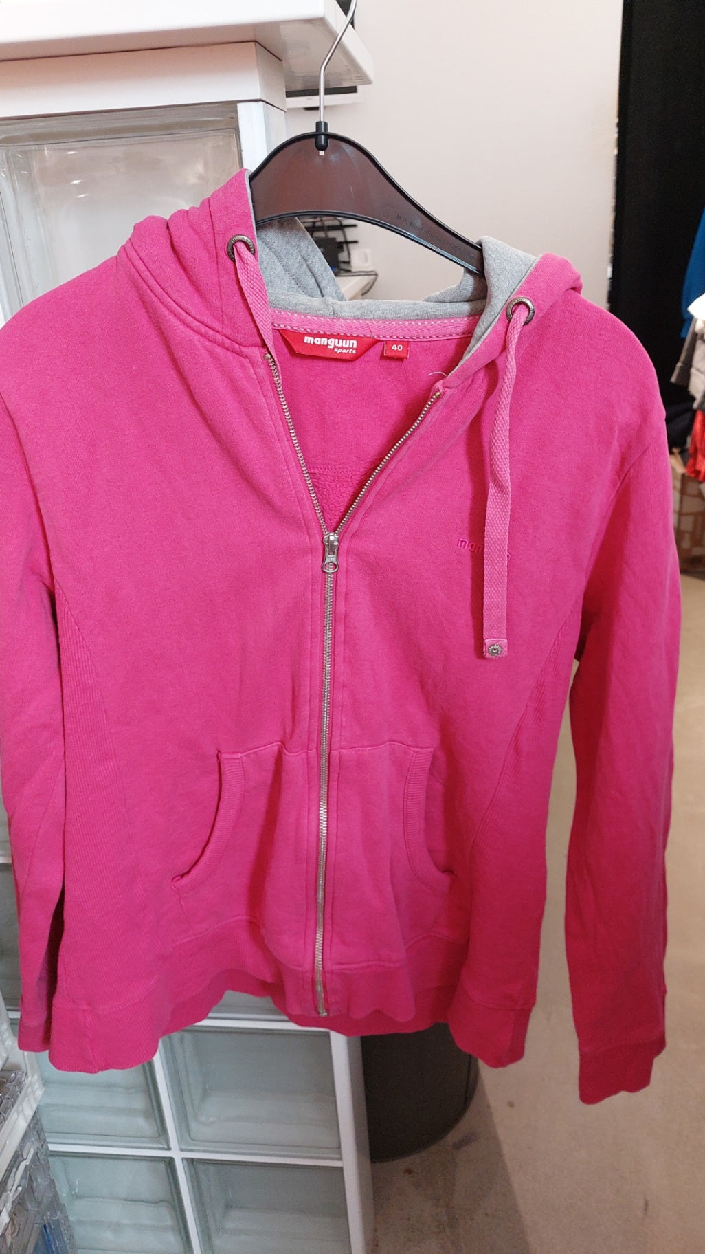Manguun Kapuzenjacke Pink