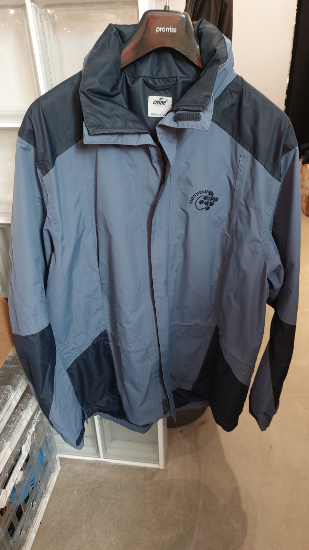 Crane Jacke Blau