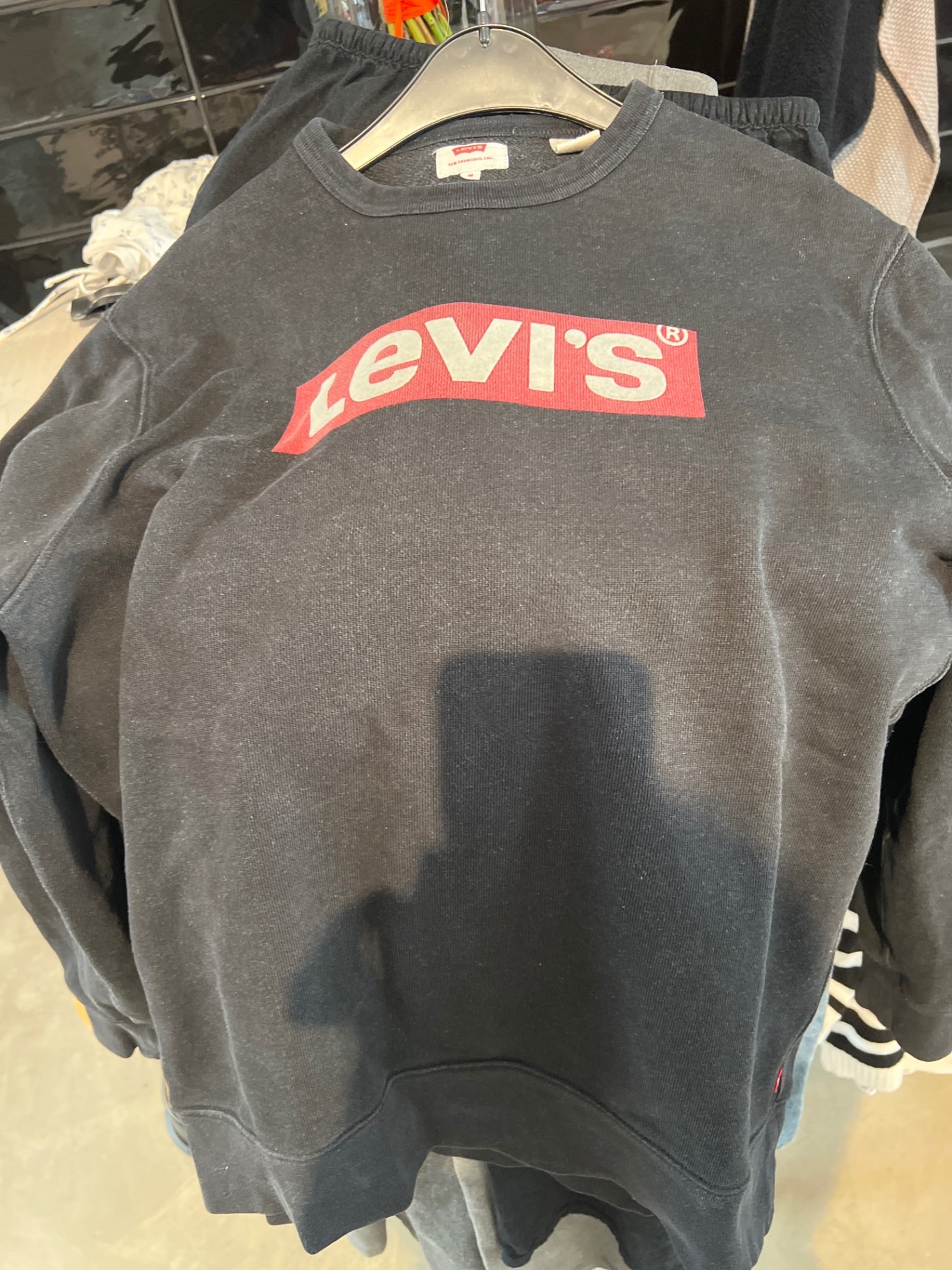 Levi's Sweatshirt Schwarz