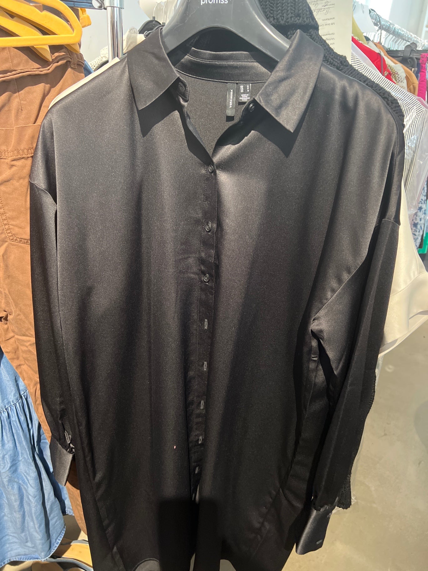Vero Moda Bluse Schwarz