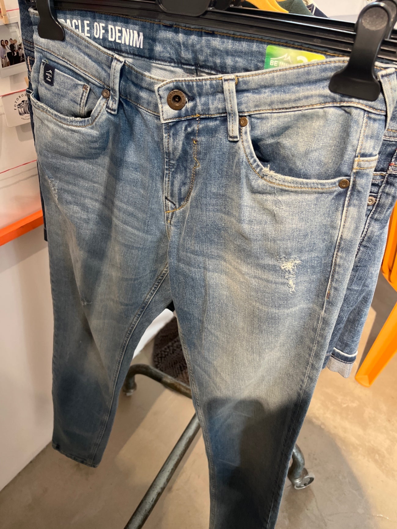 Miracle of Denim Jeans Blau