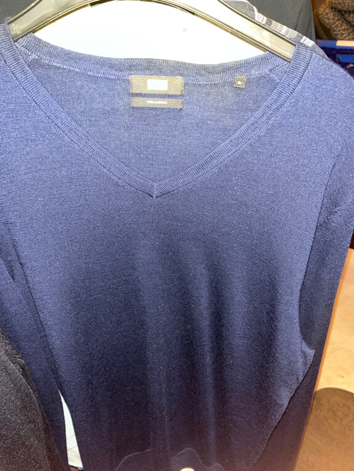 We Pullover Blau