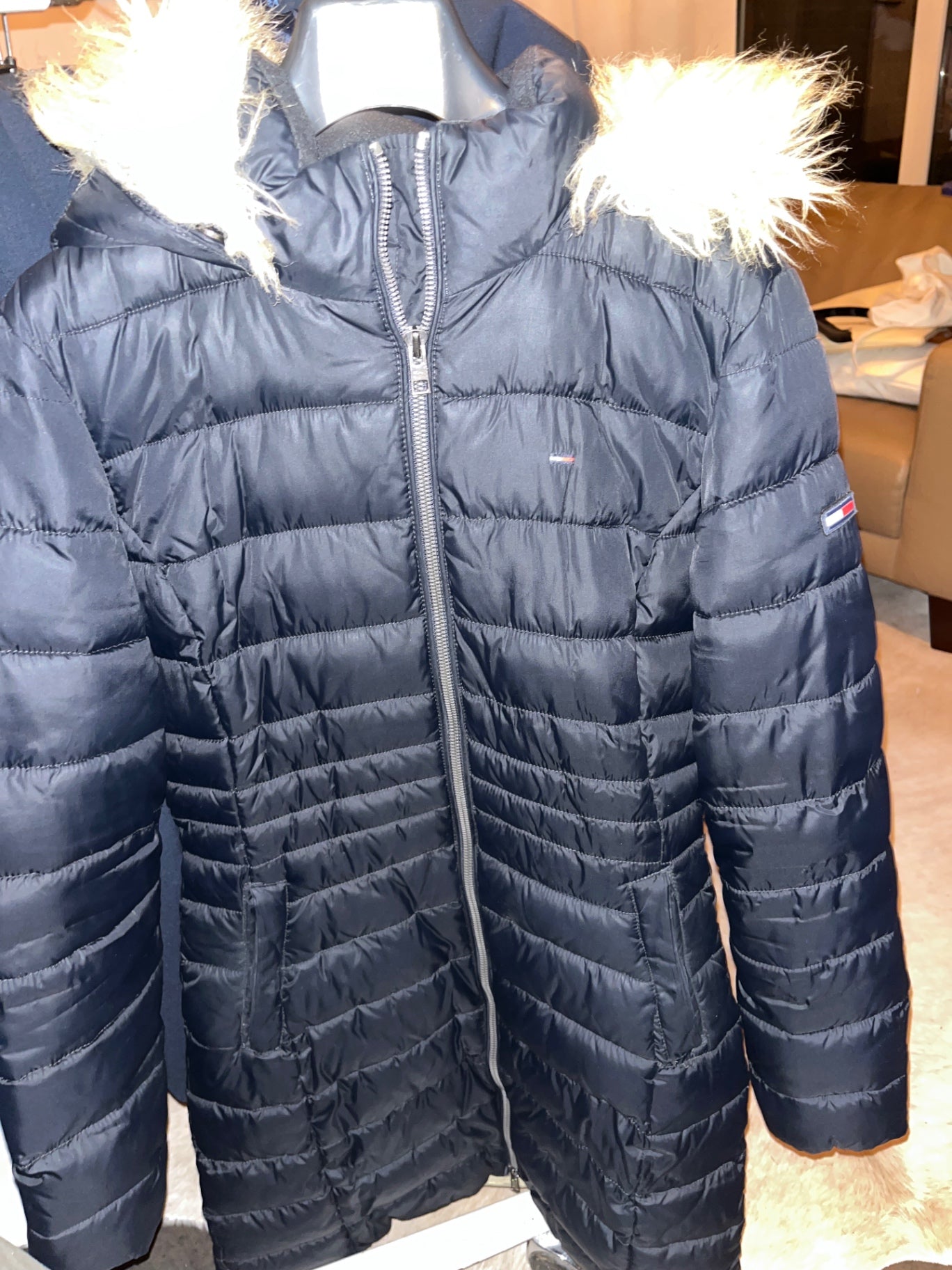 Tommy Hilfiger Daunenmantel Schwarz