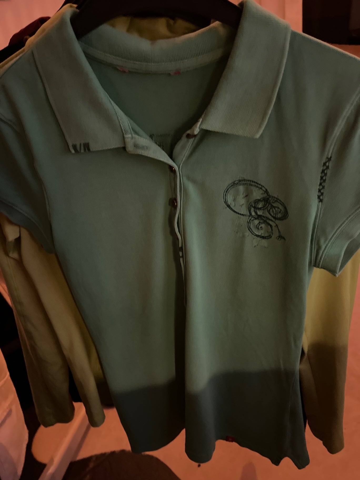 edc Poloshirt Türkis