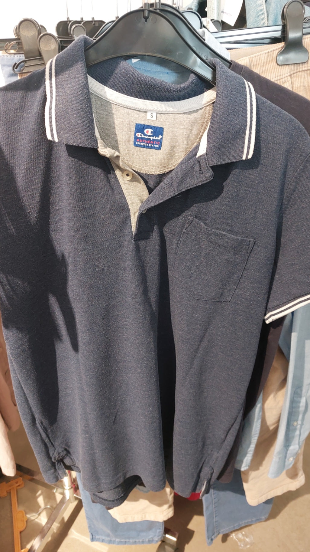Champion Poloshirt Dunkelblau