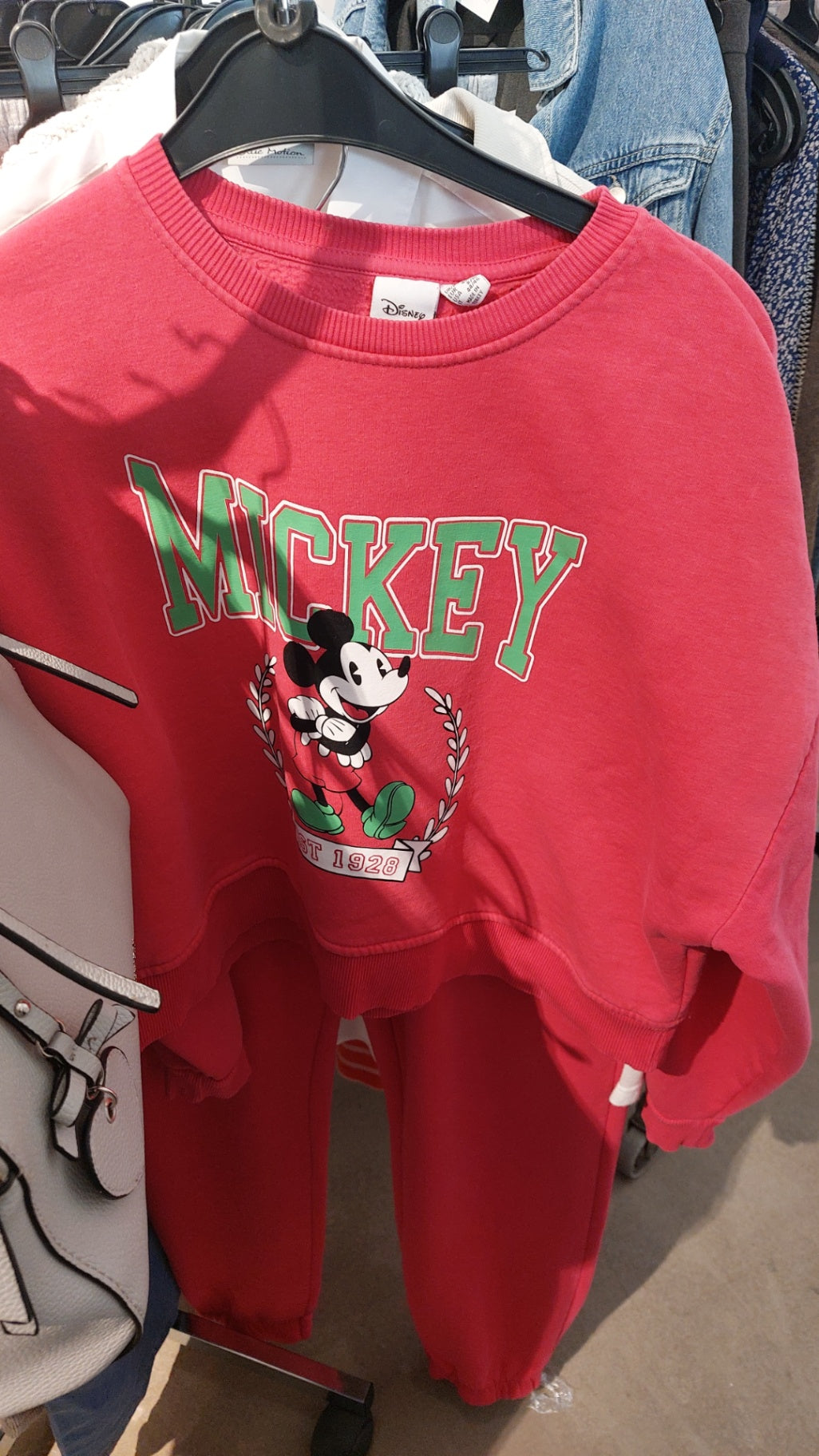 Disney Pullover + Hose 2-Teiler Pink
