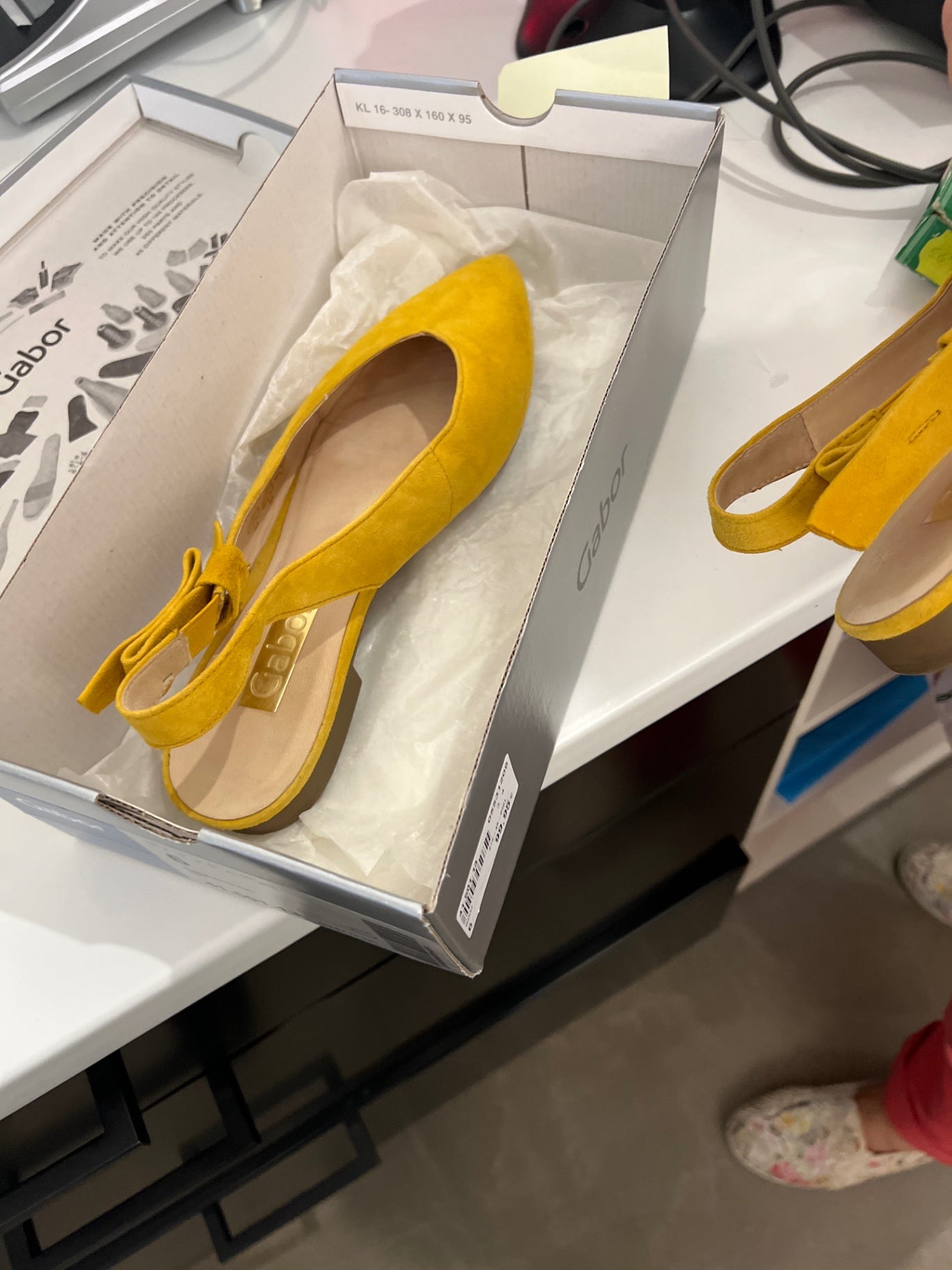 Gabor Ballerinas Gelb