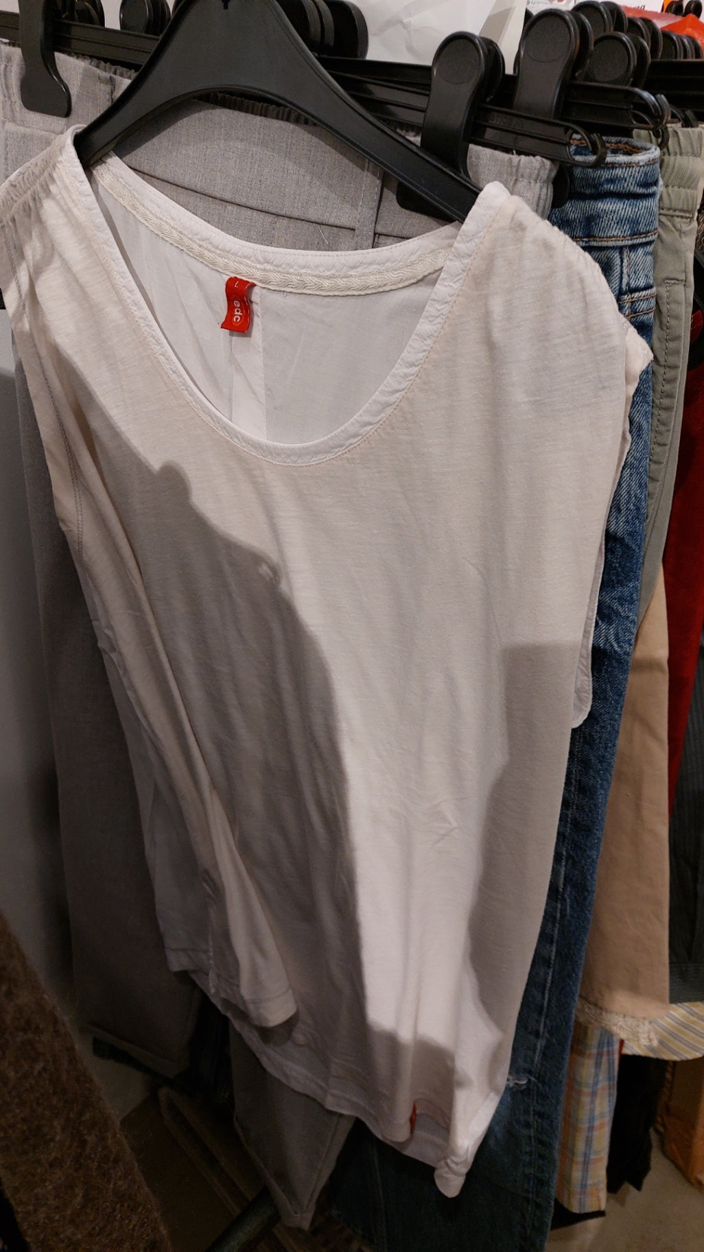 EDC T-Shirt Weiß